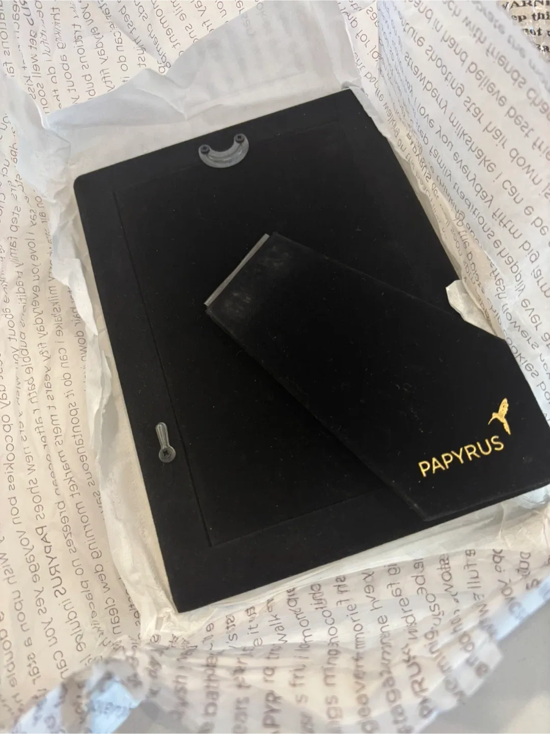 Brand New - Set of 3 Papyrus Picture Frames For Sale image indicator(2)