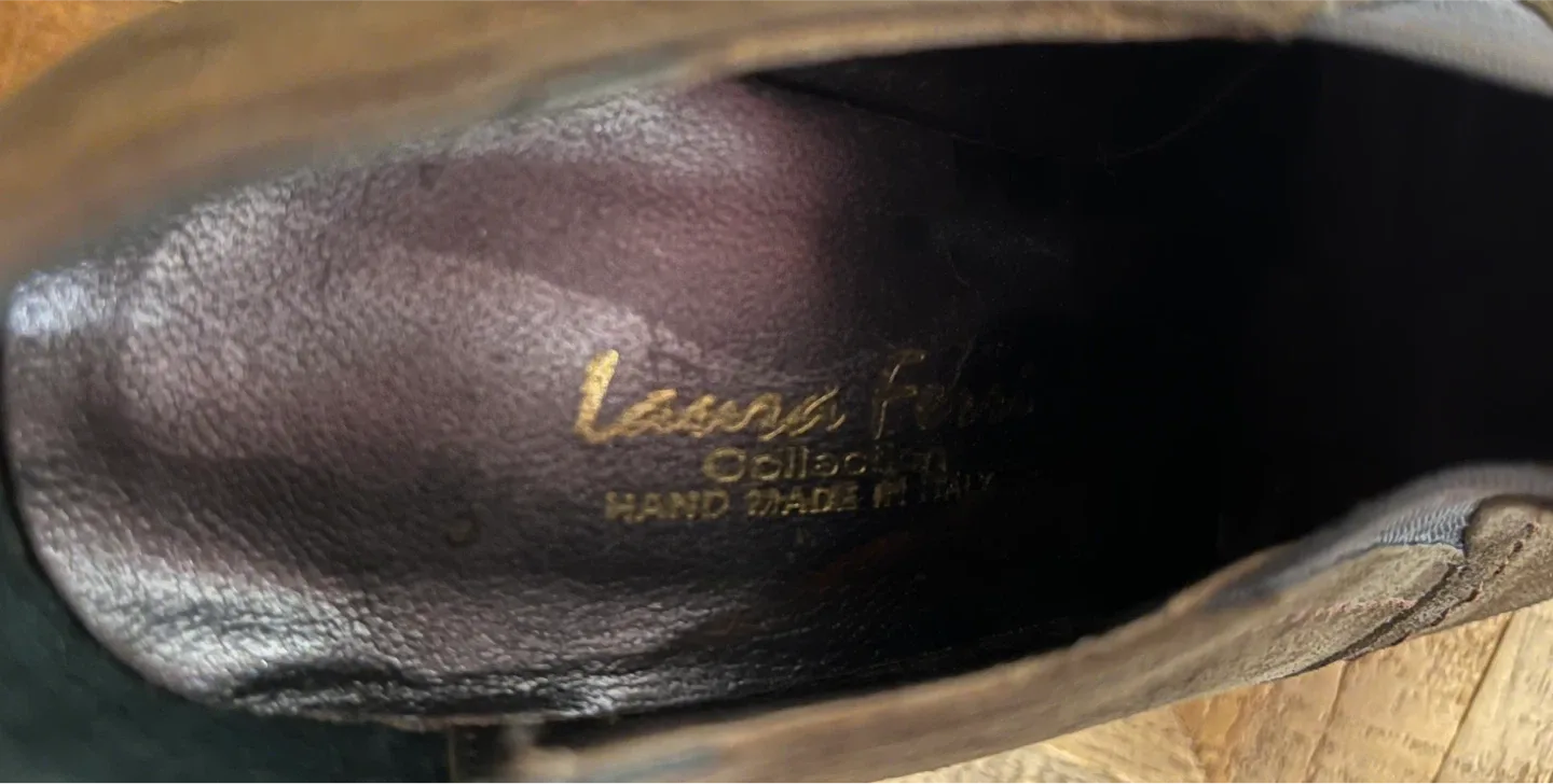 Women’s Italian-made suede bootie- size 37 / 6.5 image indicator(3)