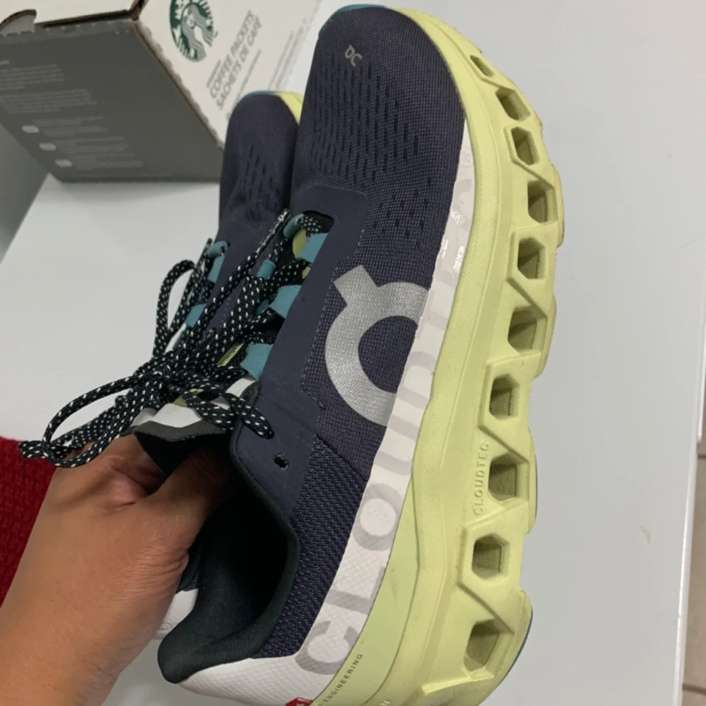 On Cloudmonster Running Shoes - US 8.5 image indicator(2)