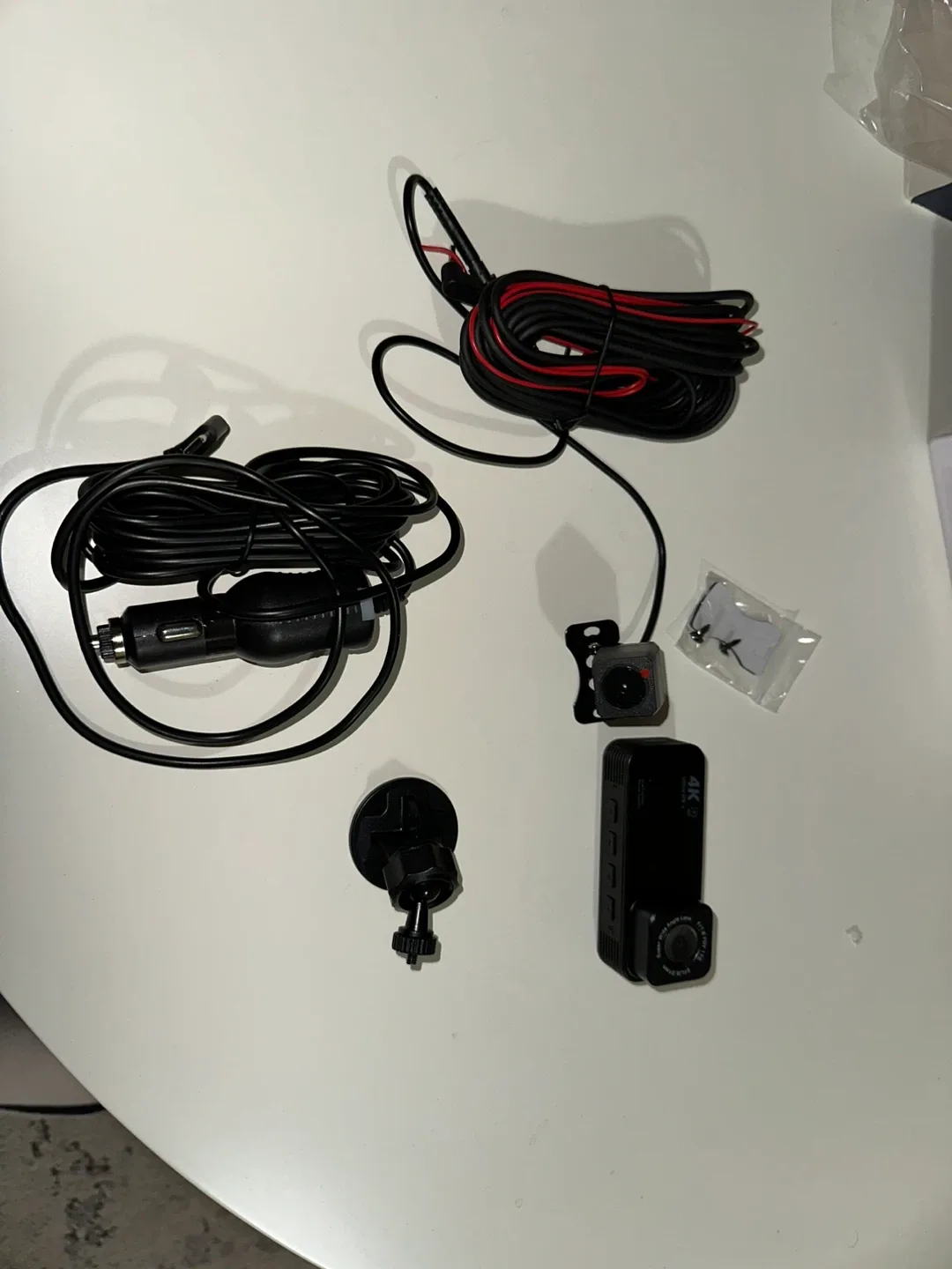 4K Ultra HD Dash Cam - Dual Cameras, New in Box image indicator(5)