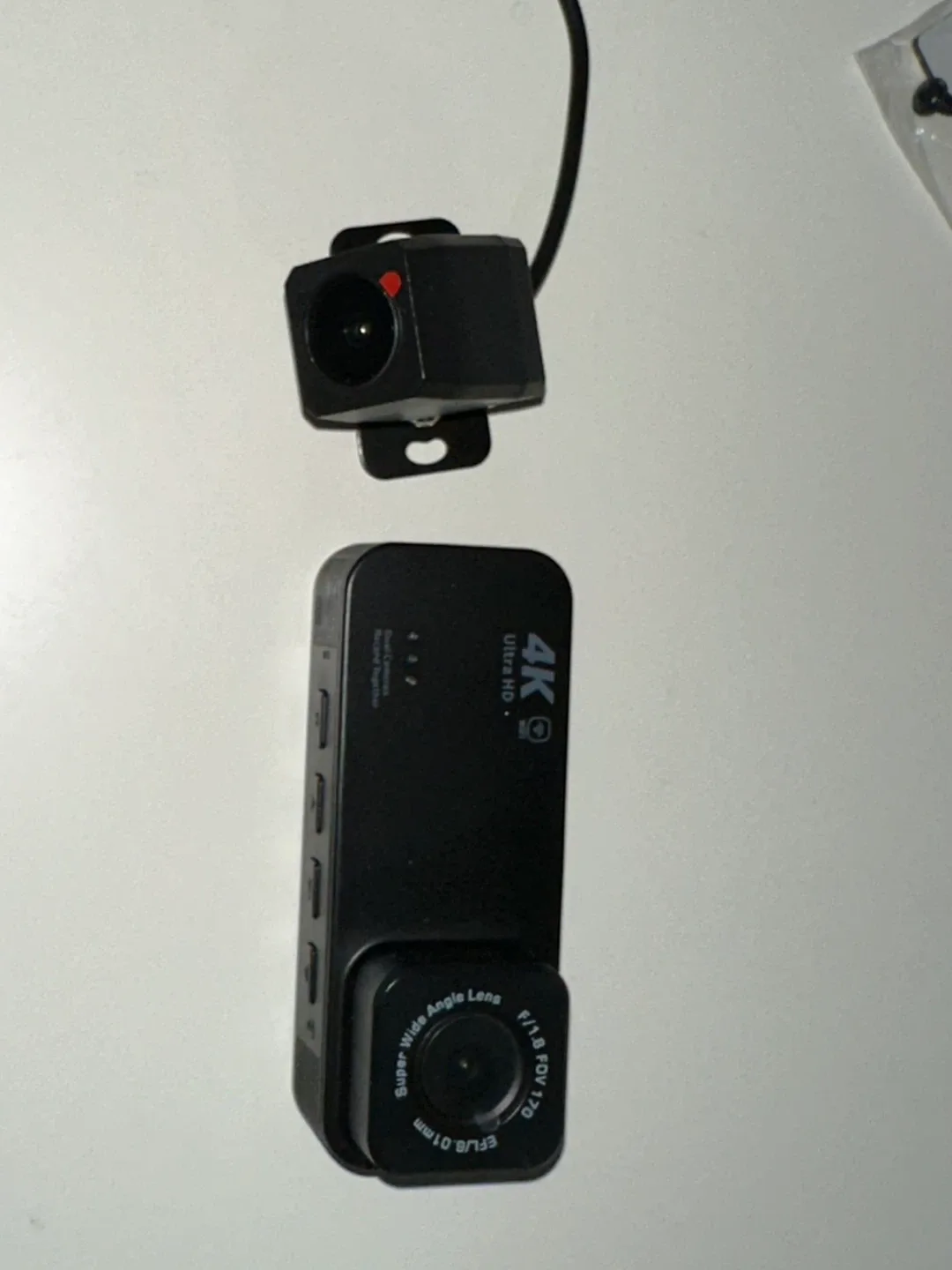 4K Ultra HD Dash Cam - Dual Cameras, New in Box image indicator(6)