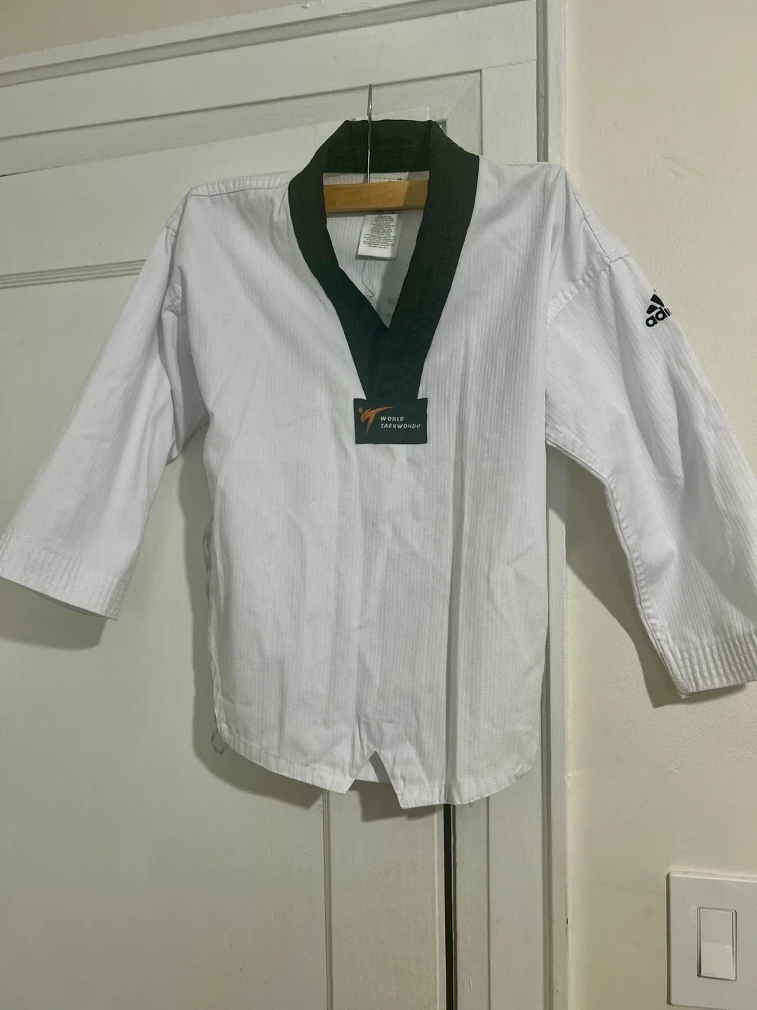 2 Adidas Taekwondo jackets size 120 image indicator(2)