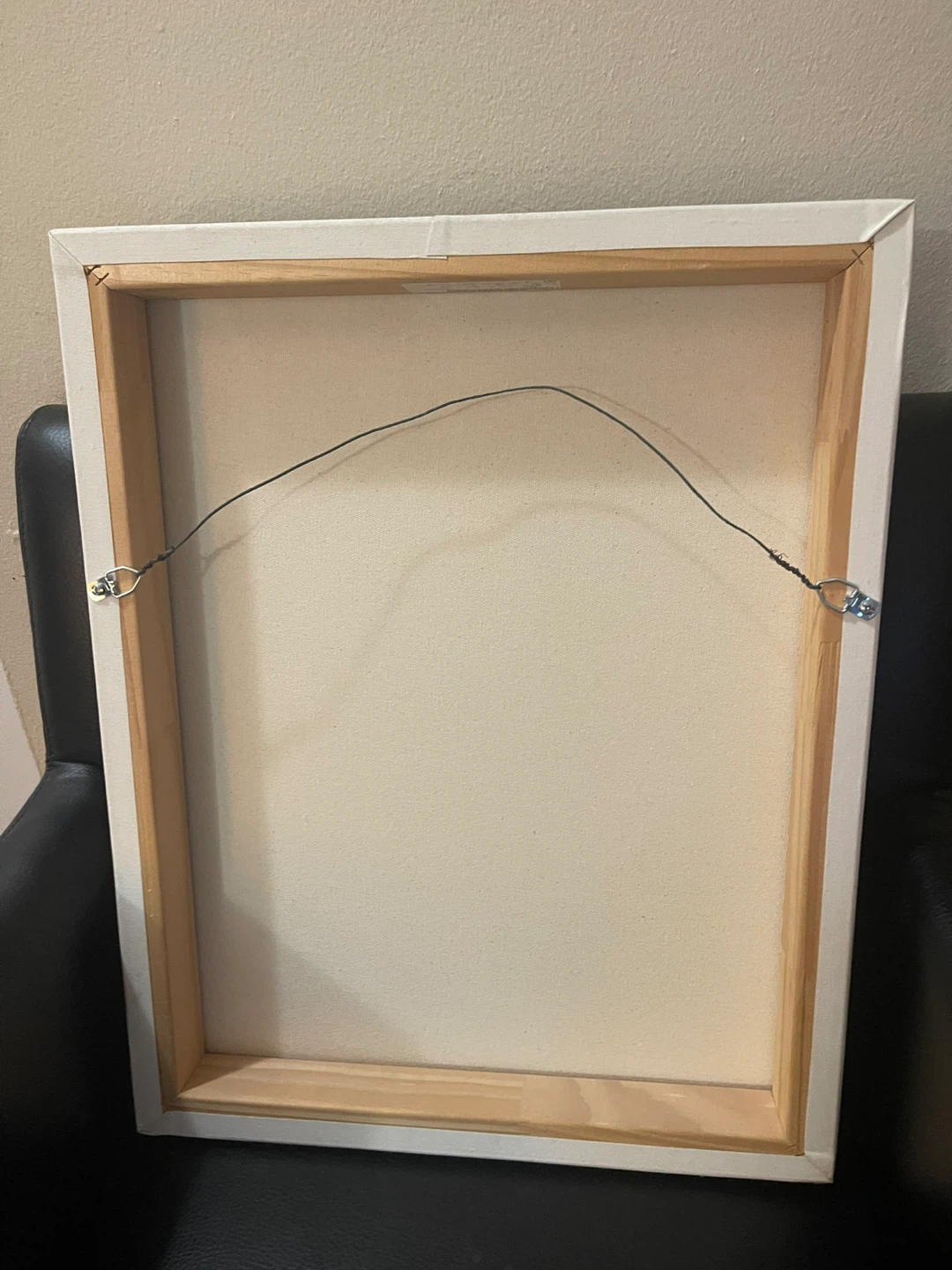 Framed Painting - Woman in Black Dress - photo 2