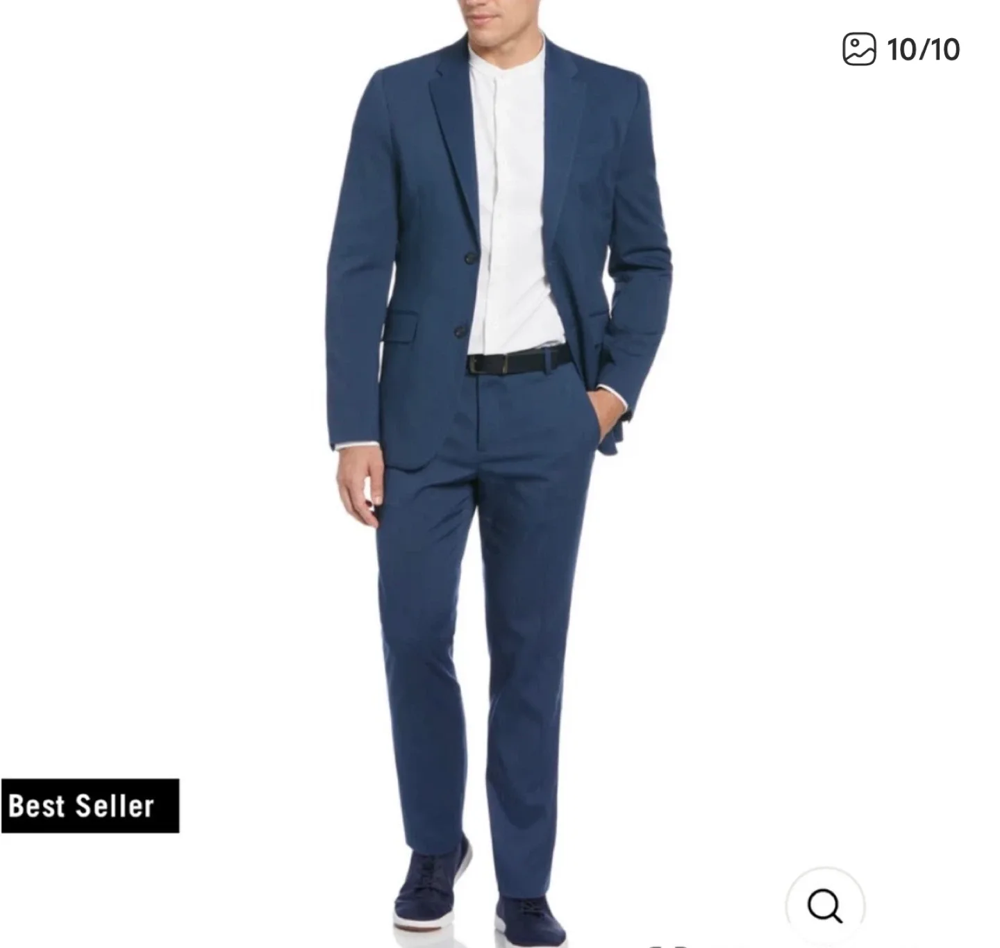 Perry Ellis Portfolio Suit - Blue thumbnail