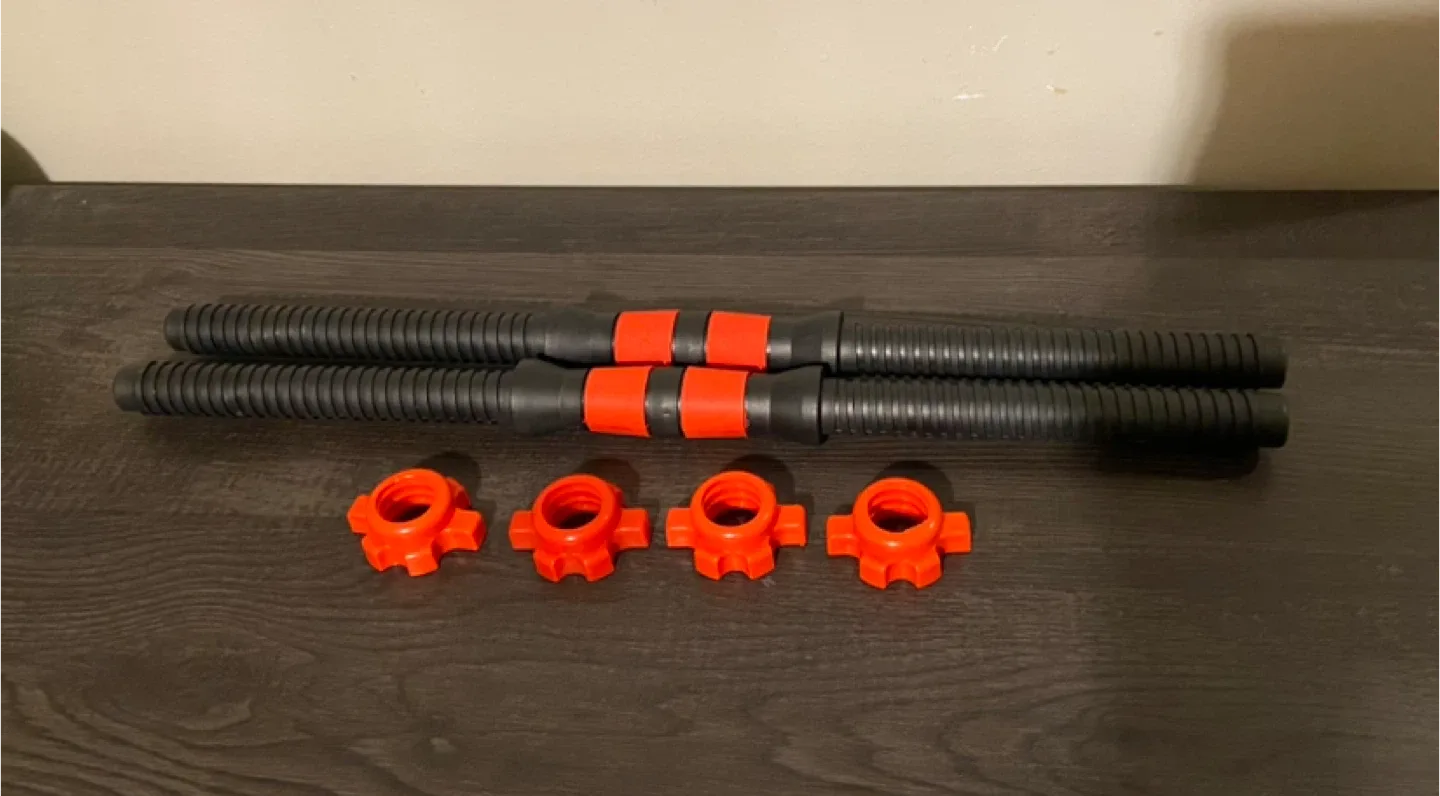 New 20” Dumbbell Bars with Lock Nuts | image indicator(5)
