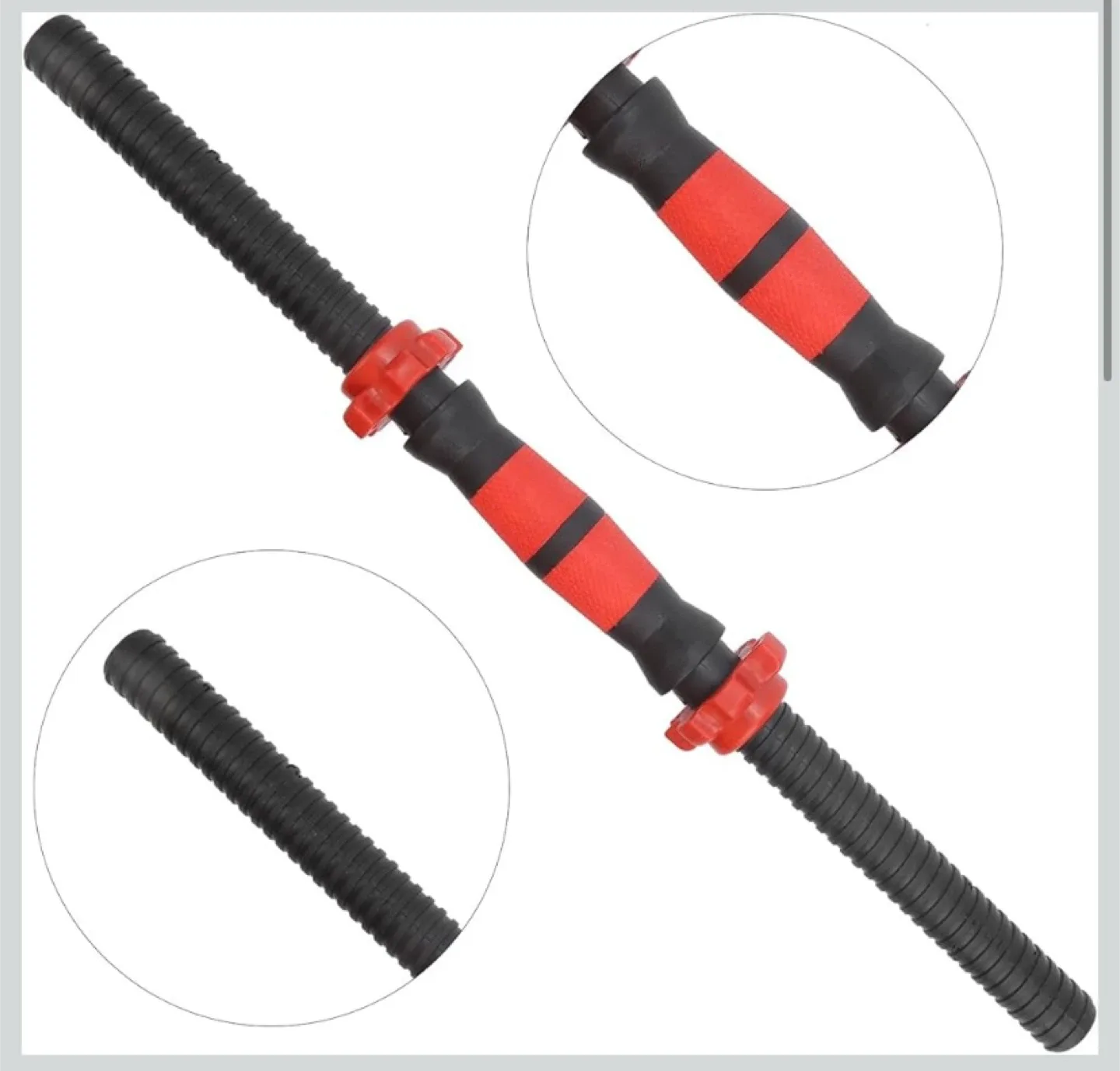 New 20” Dumbbell Bars with Lock Nuts | image indicator(2)