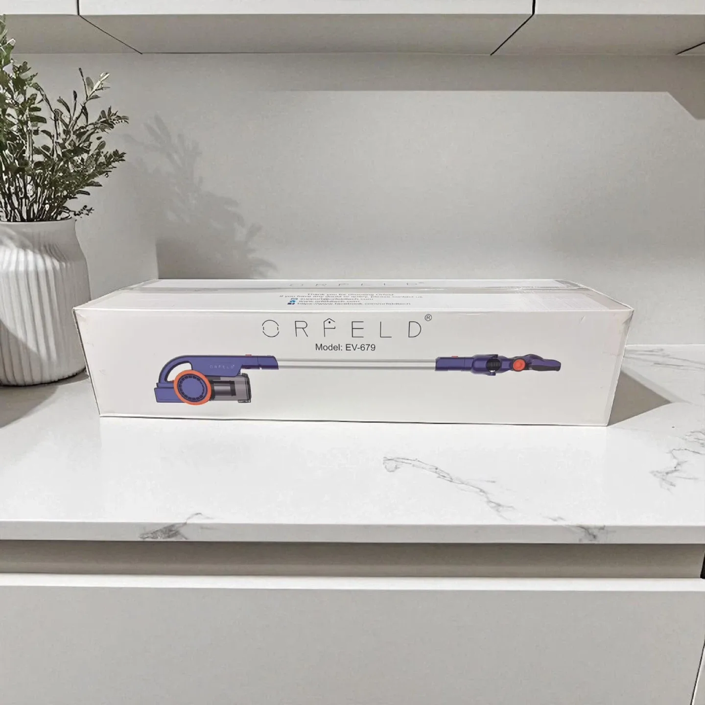 Orfeld EV-679 Cordless Vacuum - Lightweight image indicator(2)