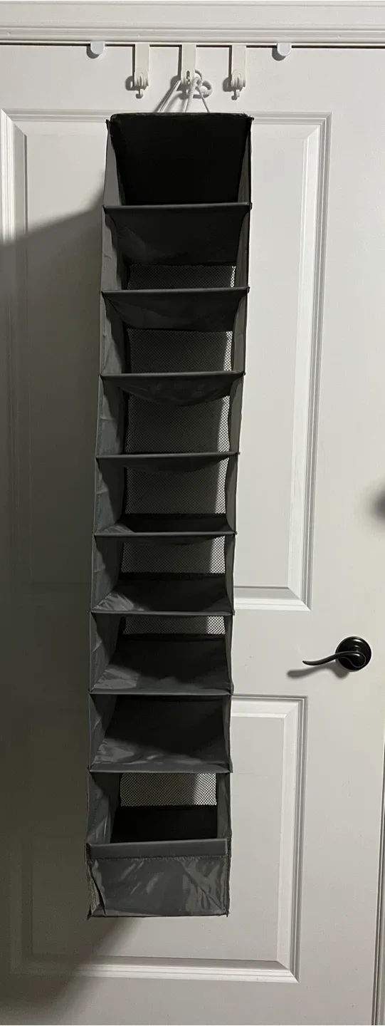 IKEA SKUBB 9-Compartment Hanging Storage Organiser, Dark Gray image indicator(2)