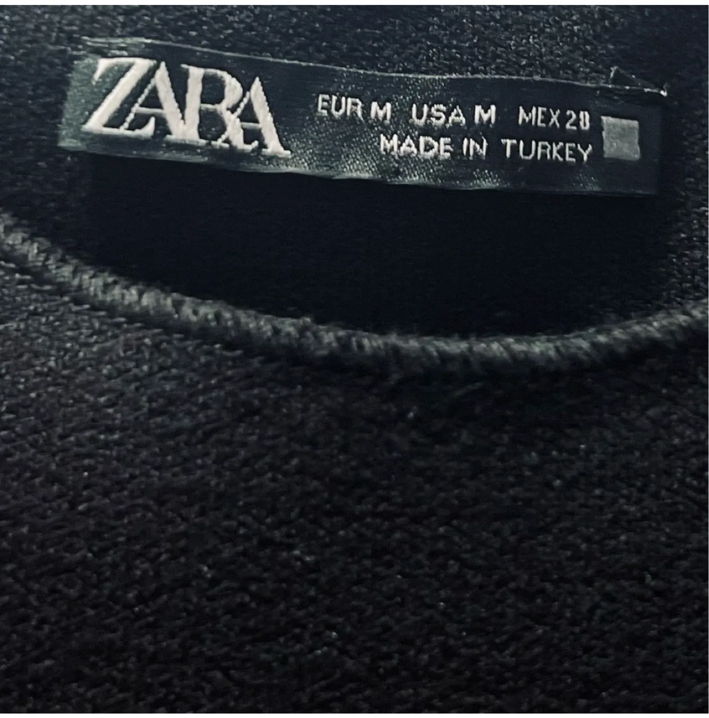 Zara Black Sleeveless Fit & Flare Dress image indicator(7)