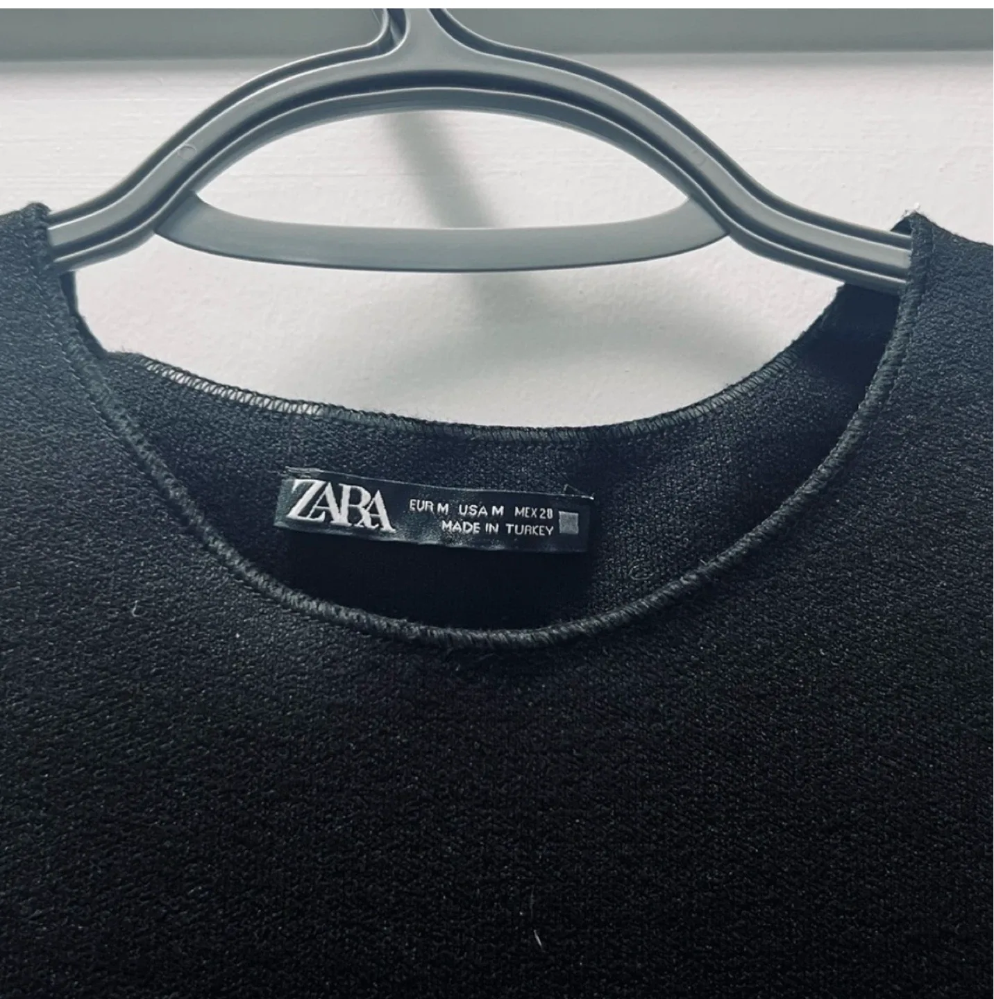 Zara Black Sleeveless Fit & Flare Dress image indicator(8)