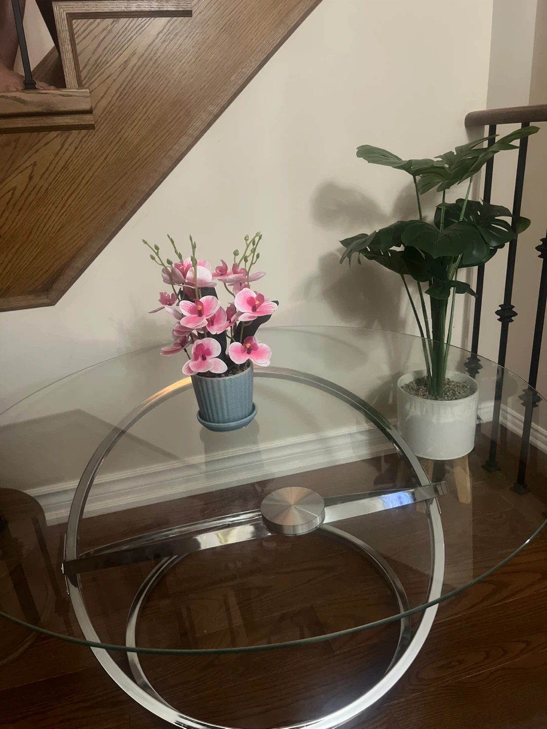 2 Glass Top Table - photo 3