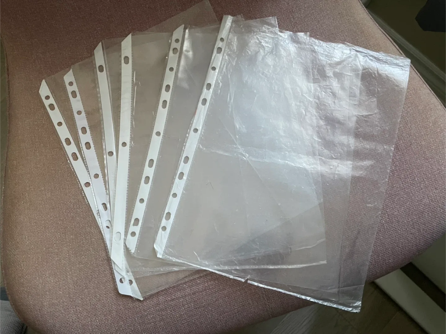 Sheet Protectors - Clear Plastic thumbnail
