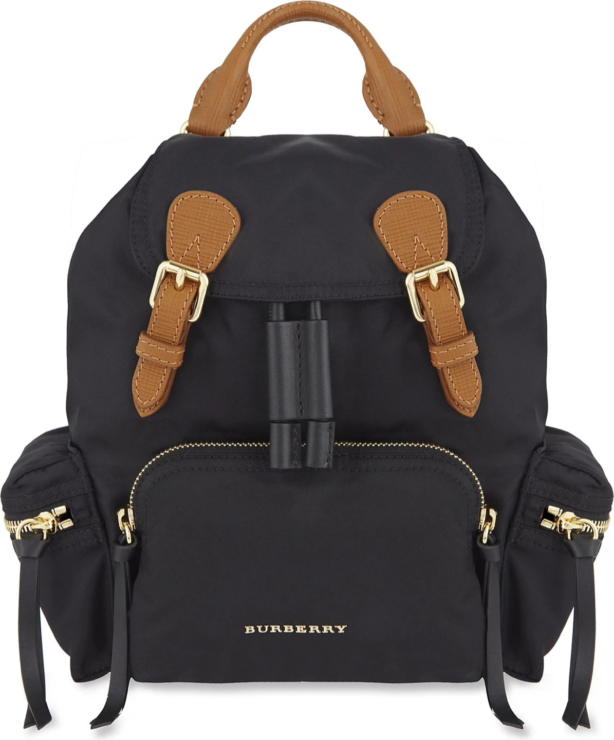 Burberry Black Nylon Backpack
