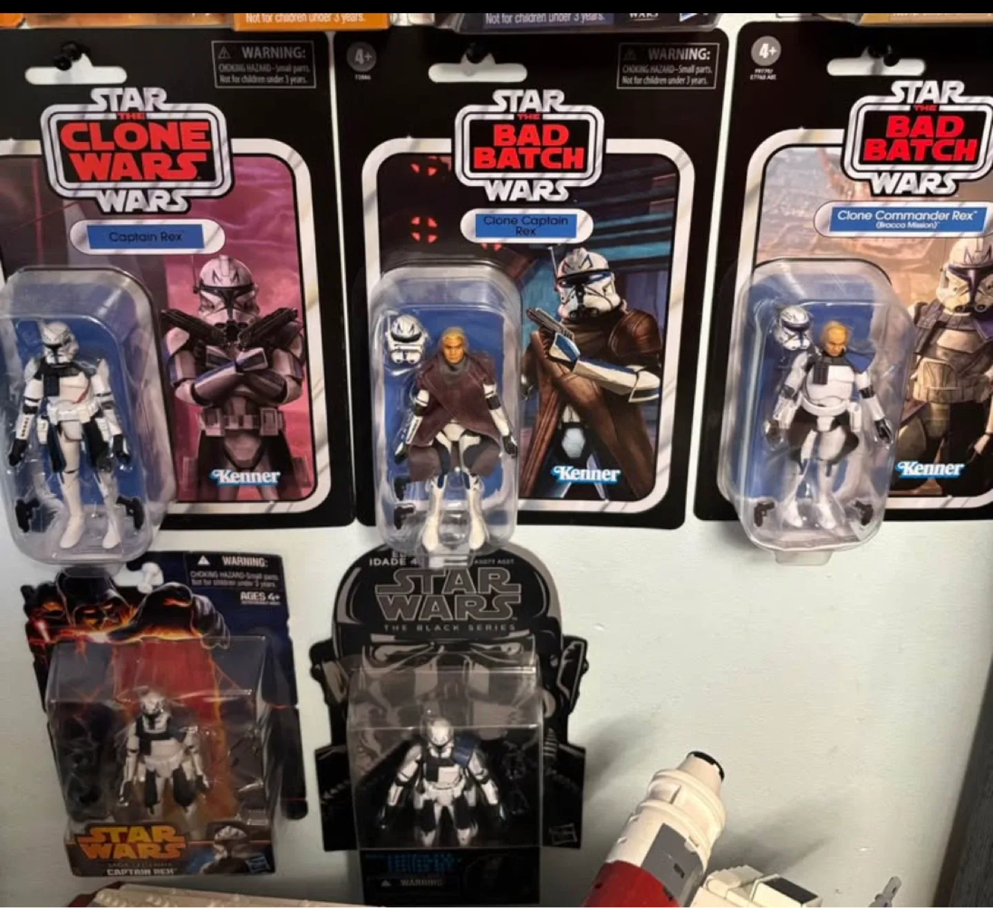 BULK Star Wars The Clone Wars Captain Rex Action Figures image indicator(2)