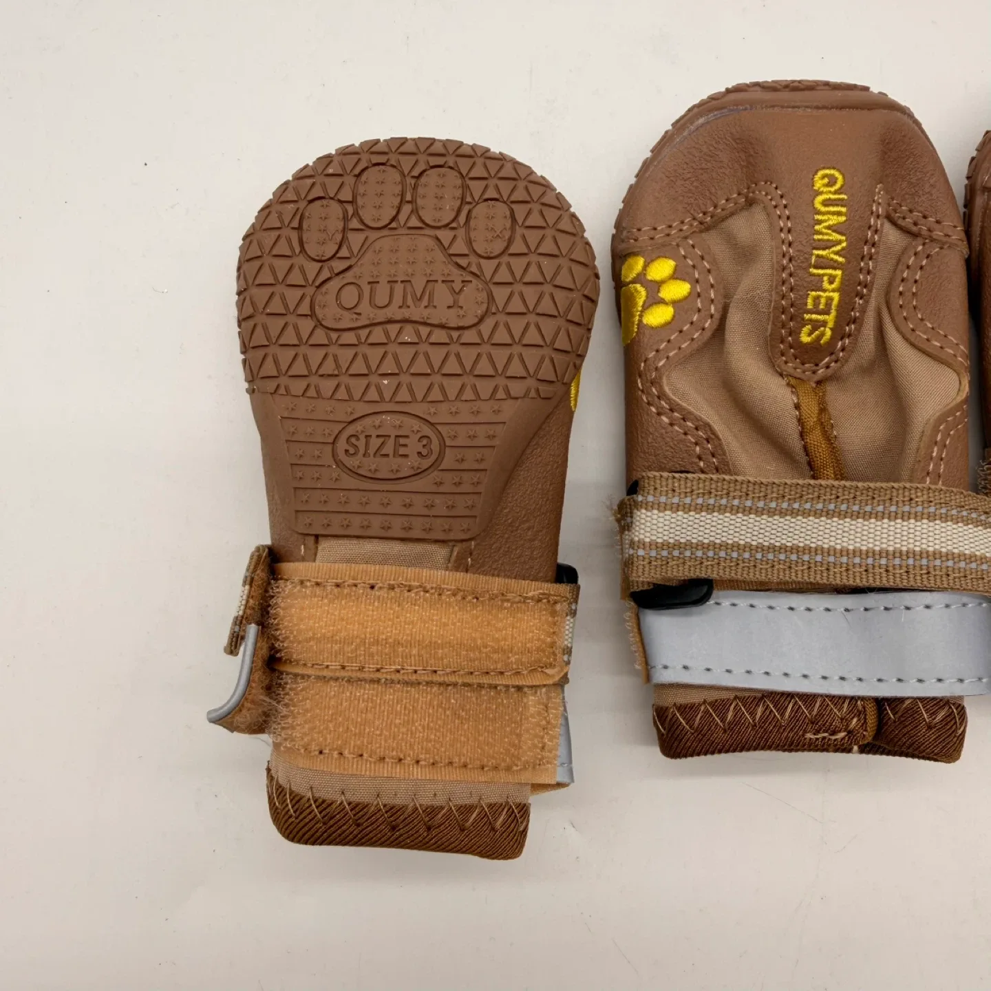 QUMYPETS Dog Shoes Size 3 – New Open Box image indicator(2)