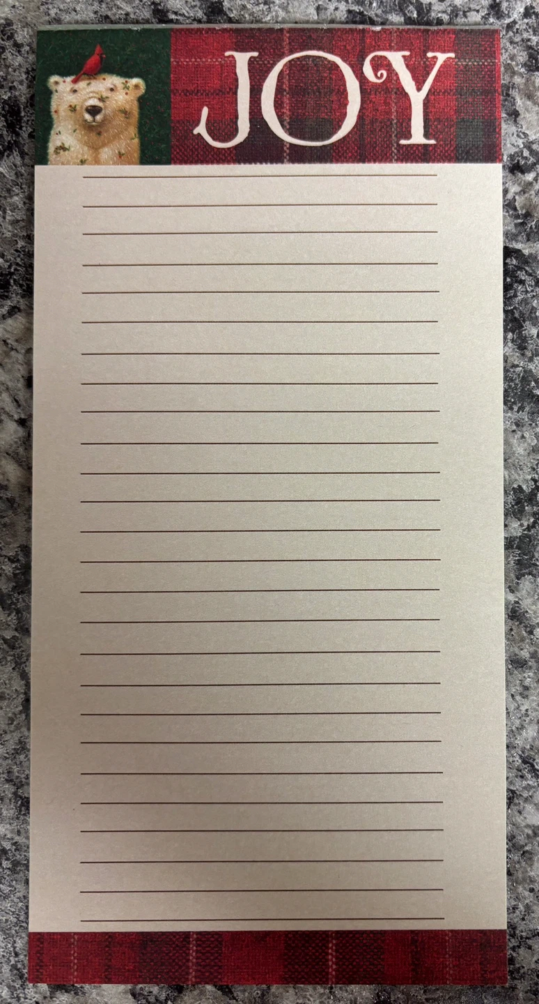 Christmas Themed Note Pads - photo 2