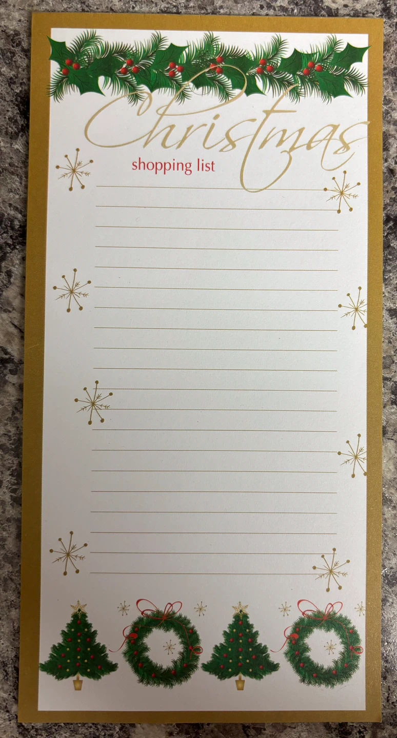 Christmas Themed Note Pads - photo 3