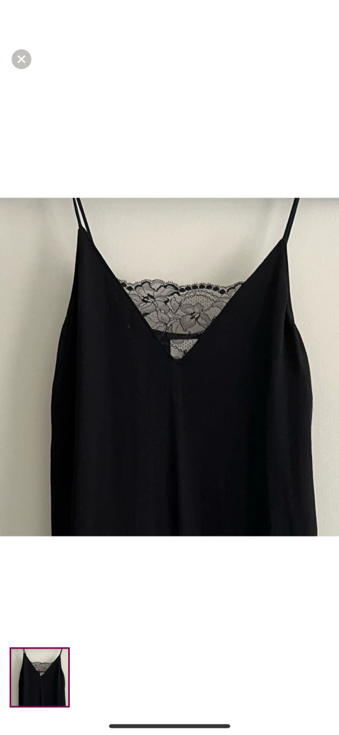 Aritzia Wilfred Vivienne Mini Dress with Lace