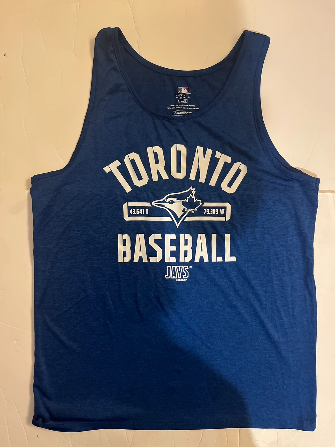 Toronto Blue Jays Baseball Tank Top - Size Medium