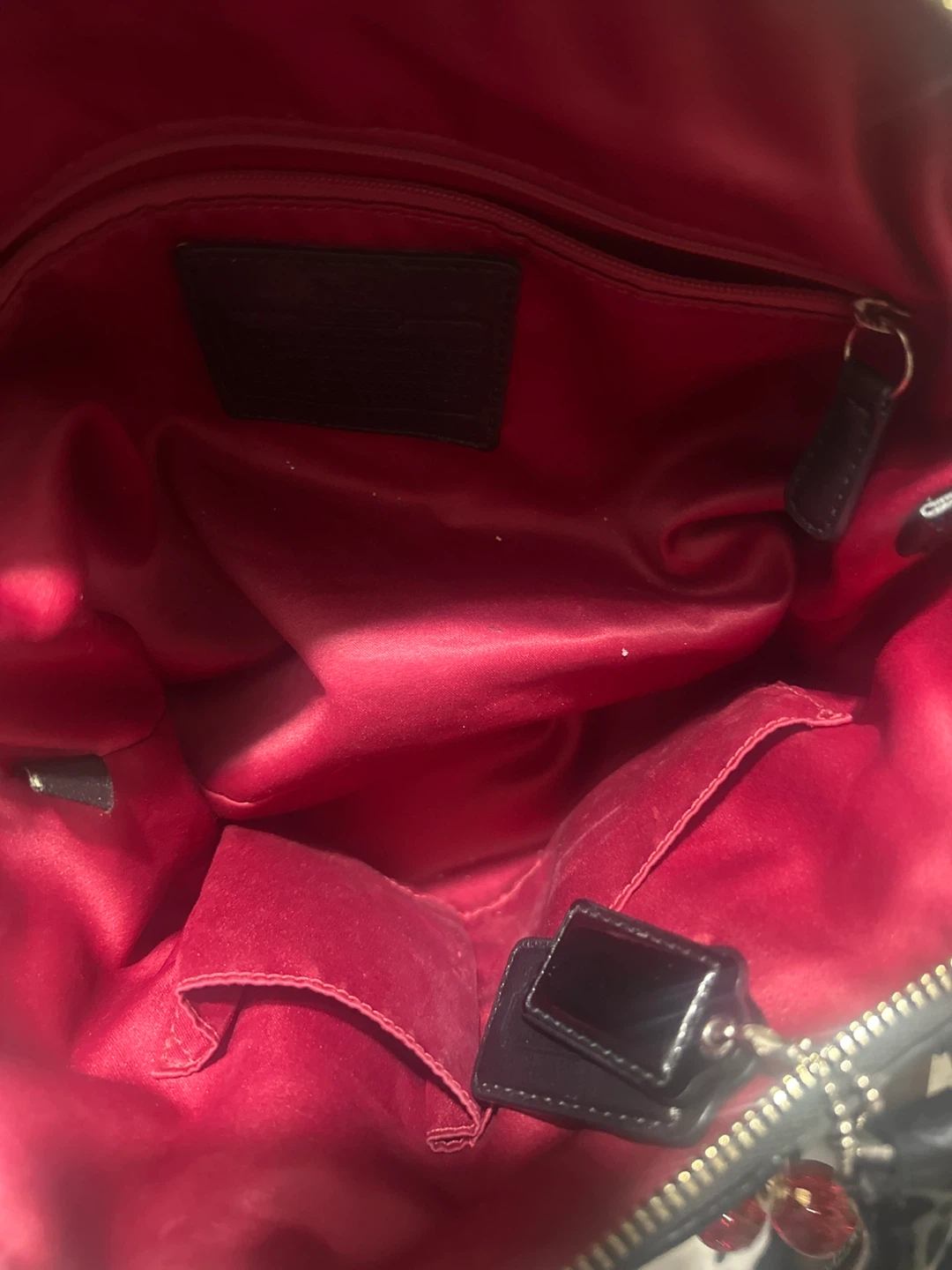 Coach Black Signature Purse - photo 2