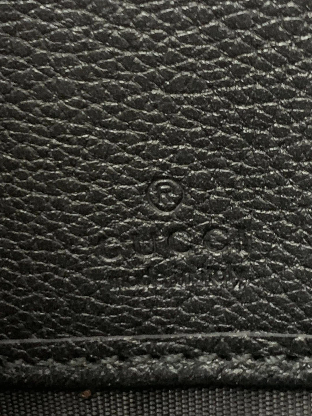 Gucci Black Leather Zip Around Wallet - photo 3