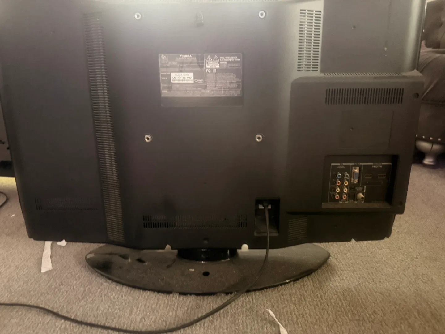 Toshiba TV image indicator(2)