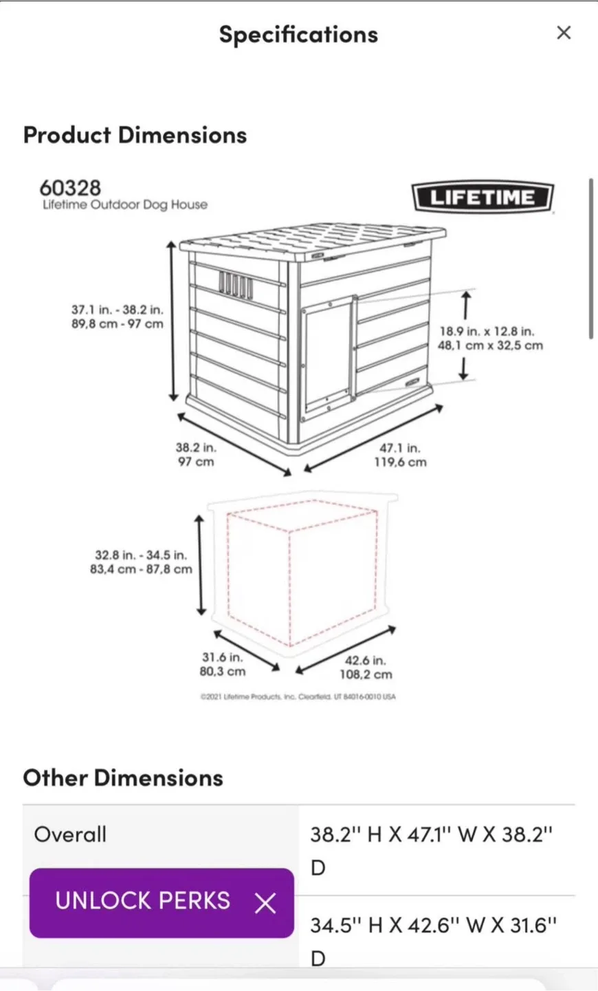 Lifetime Deluxe Dog House image indicator(2)