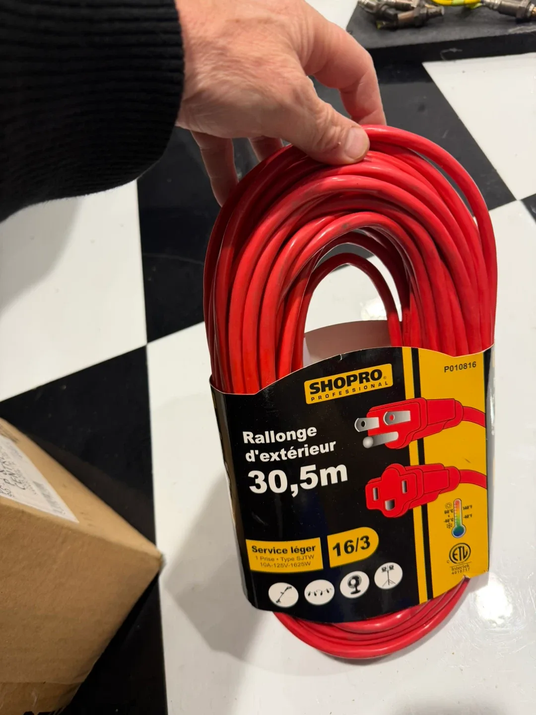 New Shopro 100' Outdoor Extension Cord image indicator(2)