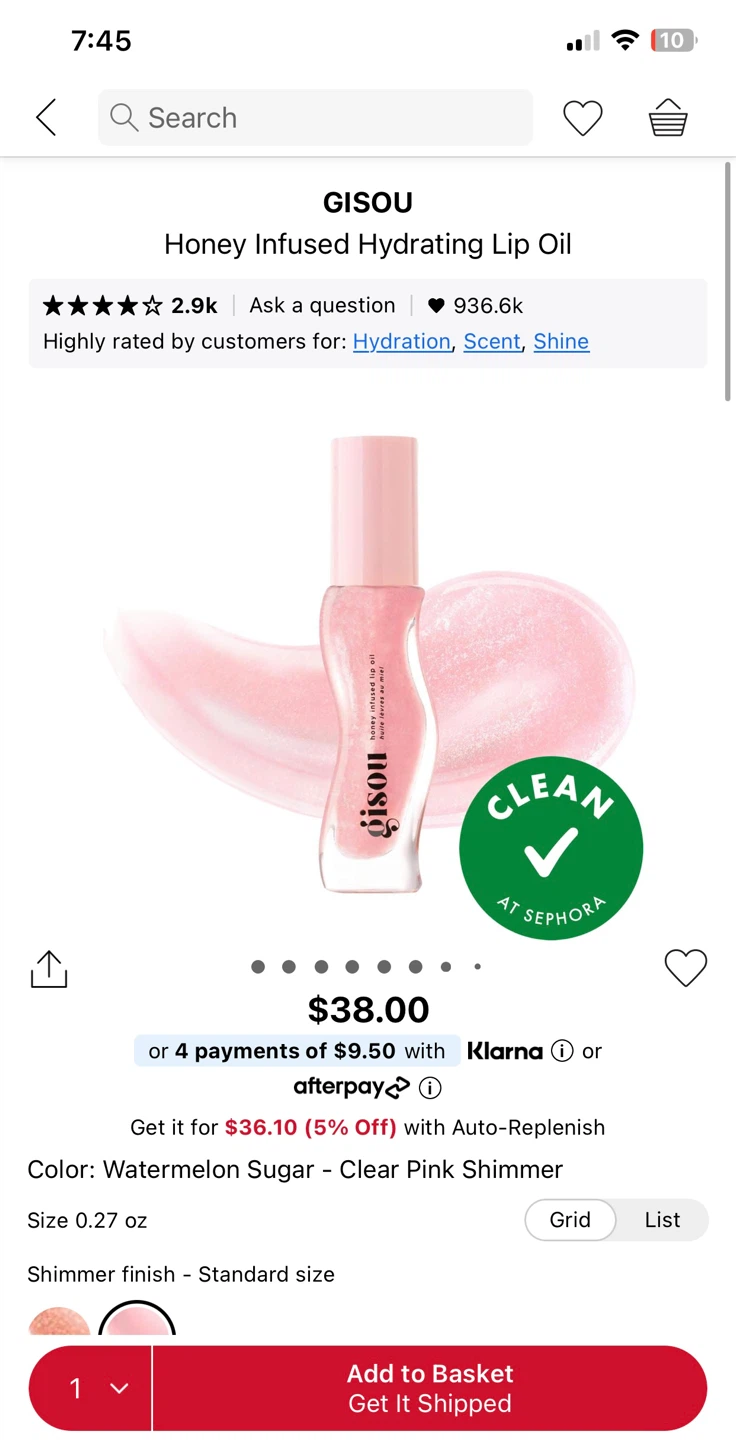 Unopened Gisou Lip Oil - photo 4