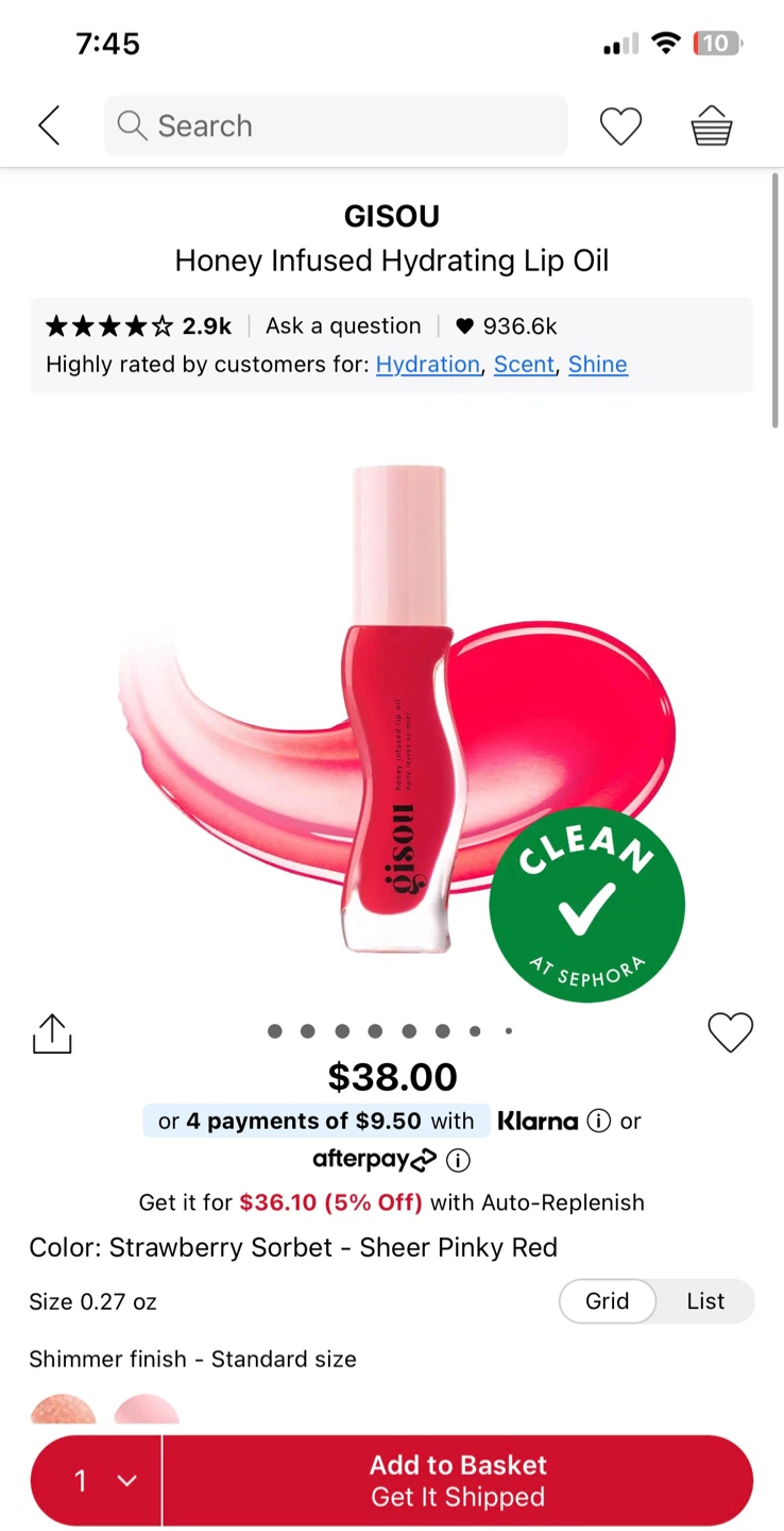 Unopened Gisou Lip Oil - photo 5