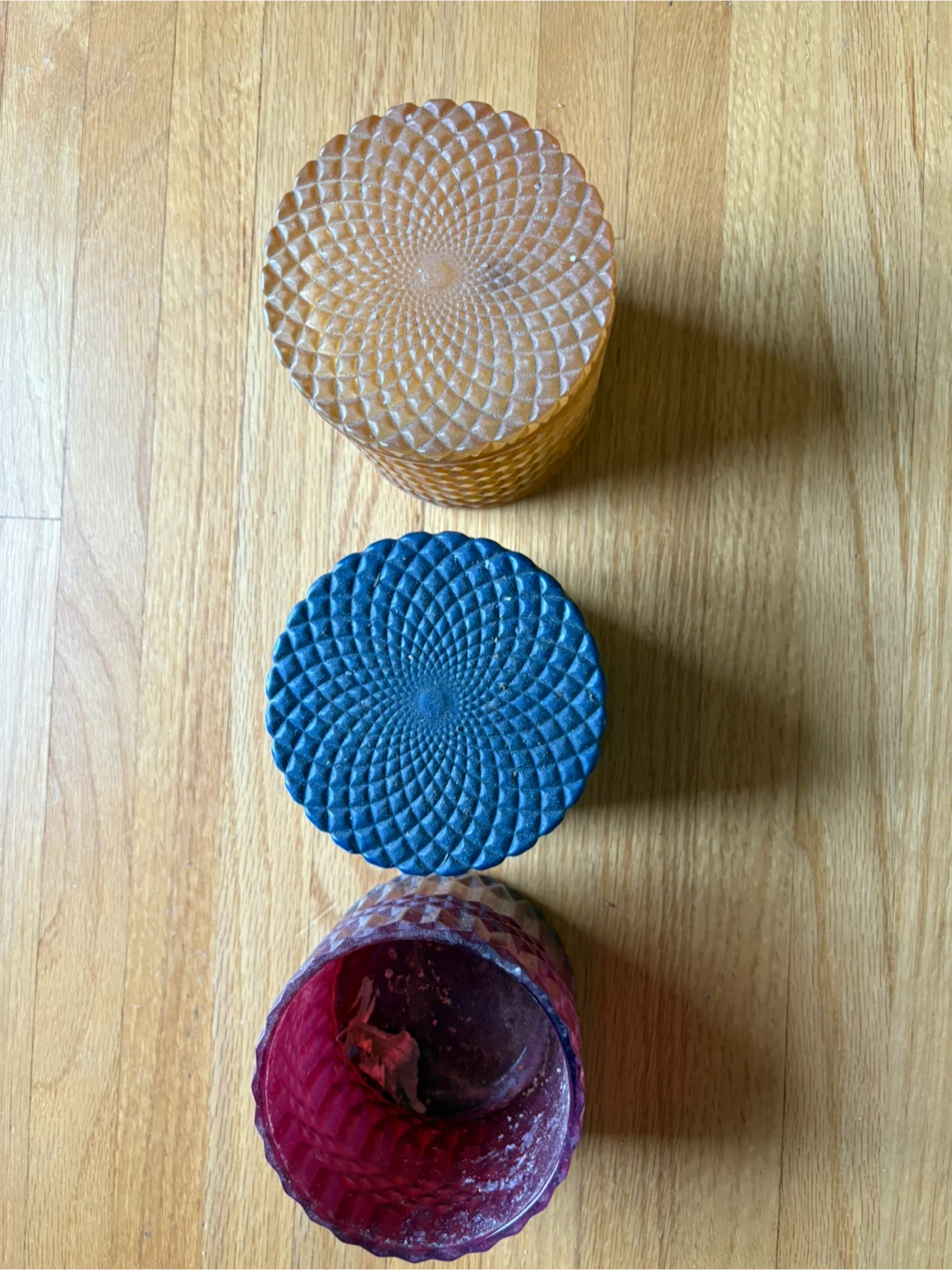 Set of 3 Decorative Candle Holders