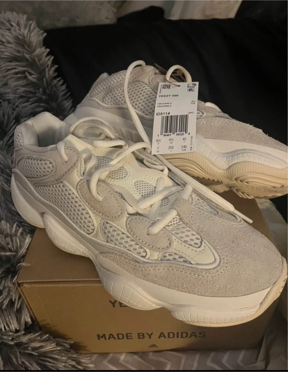 Adidas Yeezy 500 Bone White (Size 7) - photo 3