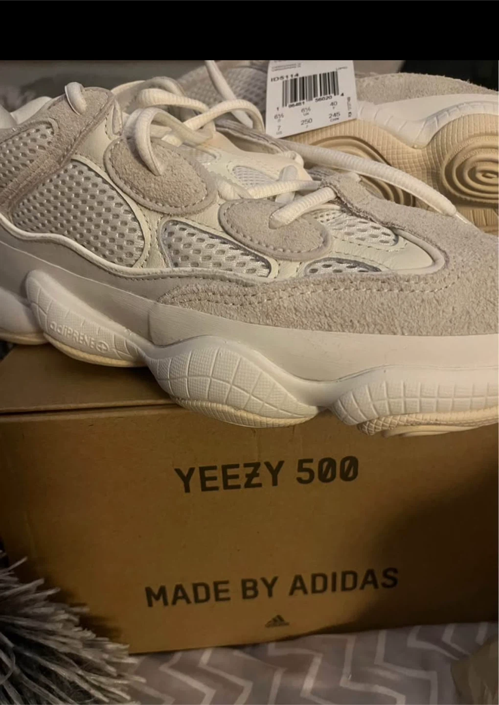 Adidas Yeezy 500 Bone White (Size 7) - photo 4