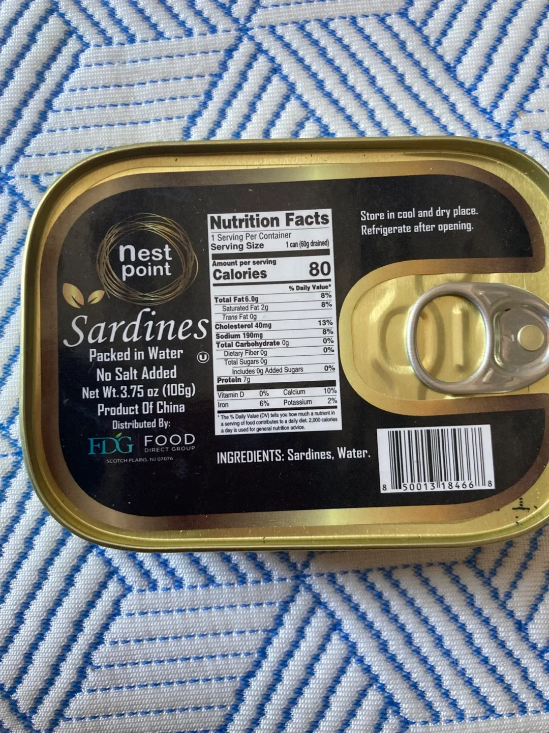 Nest Point Sardines Packed in Water