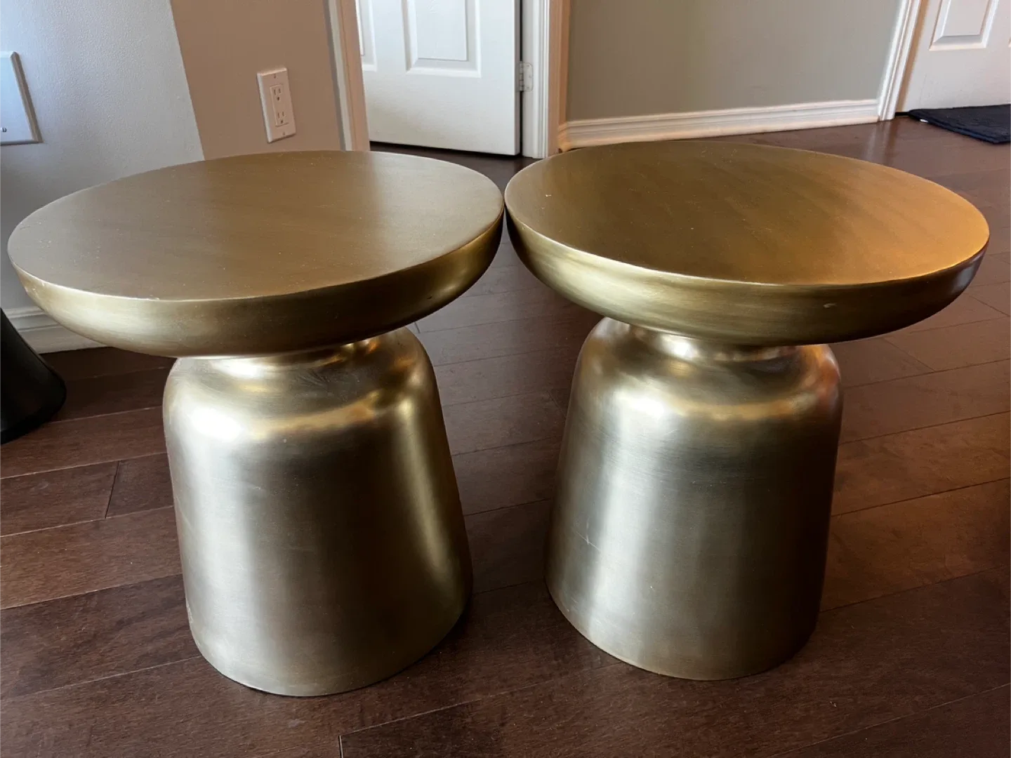 Gold Accent Table - Set of 2 thumbnail