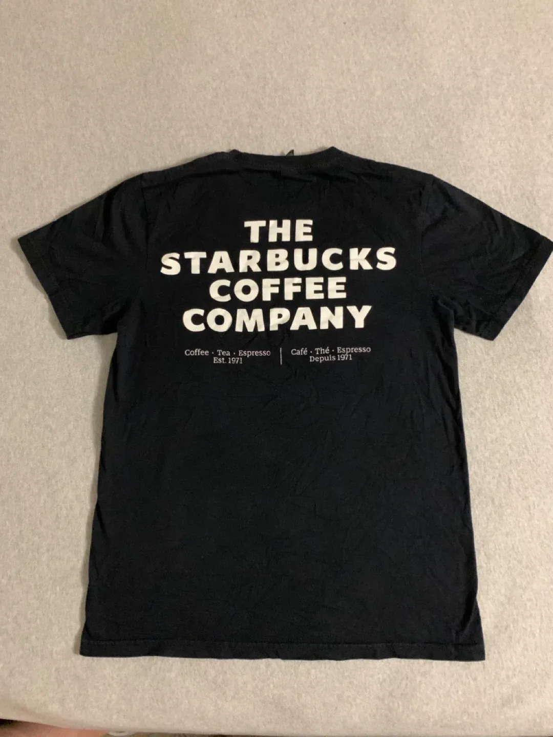 Starbucks Coffee Company Black T-Shirt - Size S thumbnail