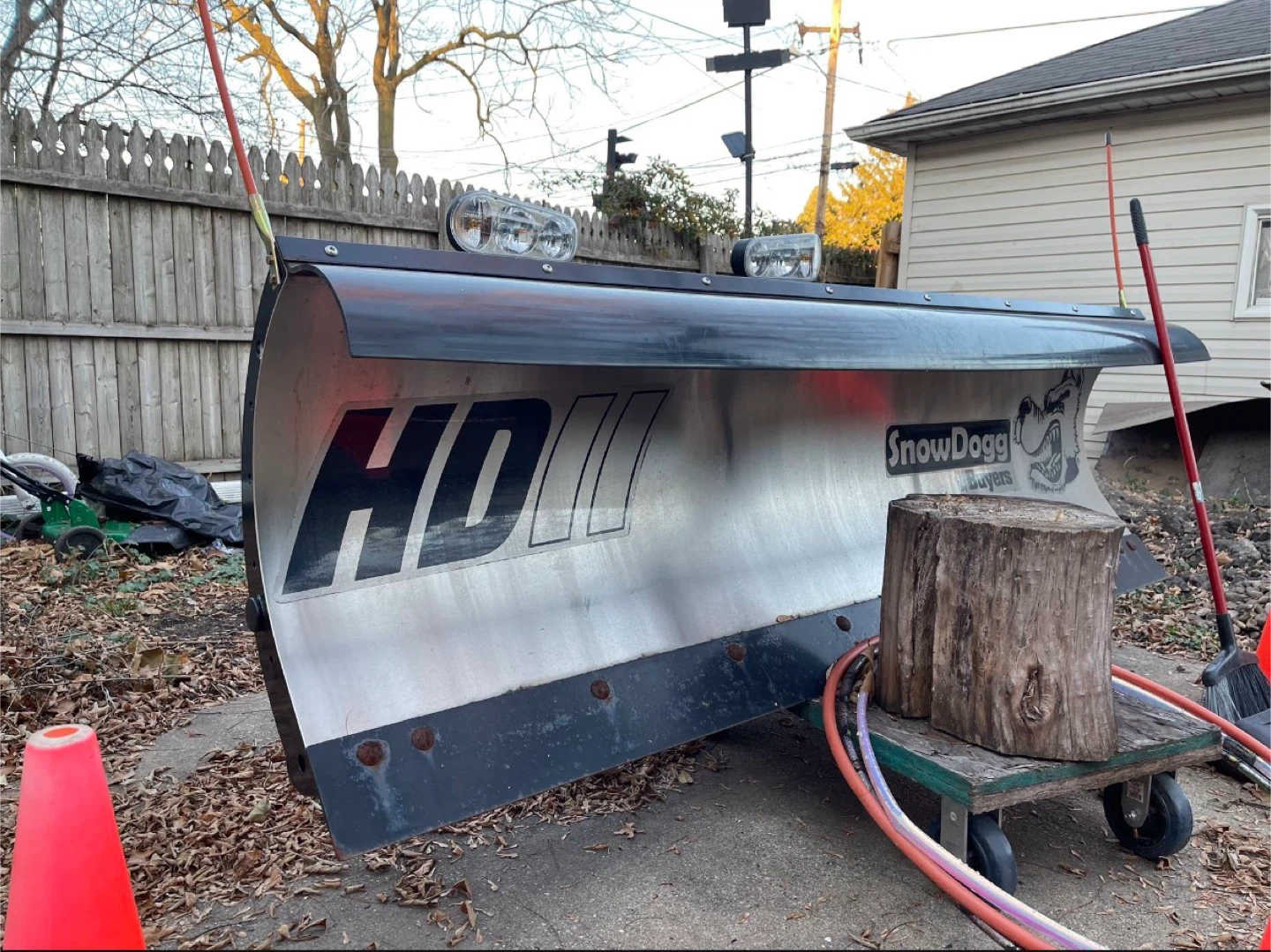 SnowDogg HDII Snow Plow with RapidLink