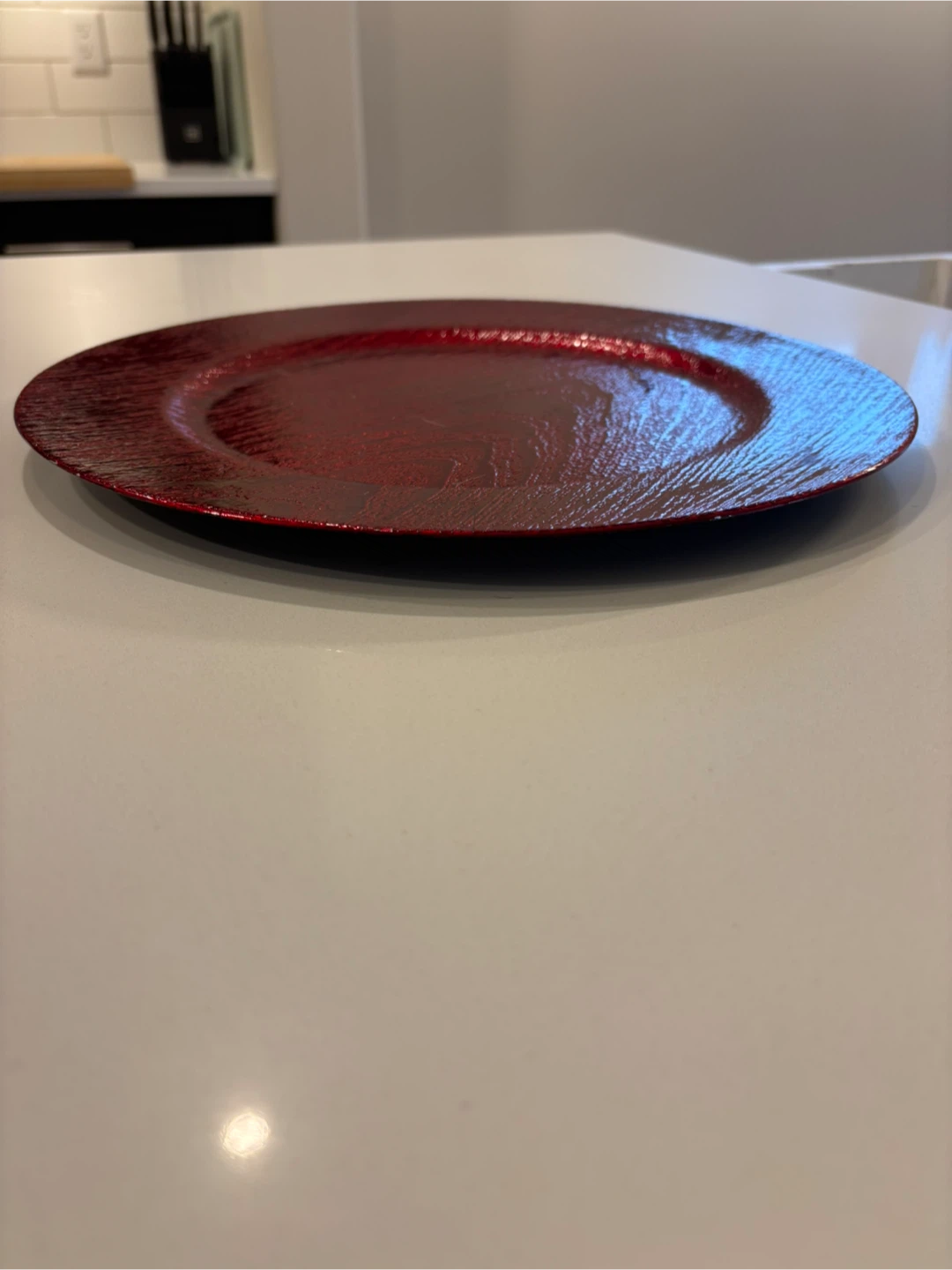 Holiday Redwood Grain Serving Dish For Sale - photo 2
