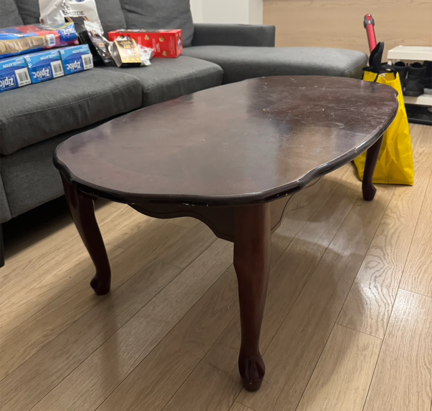 Ikea Dining Table and Chairs + Coffee Table