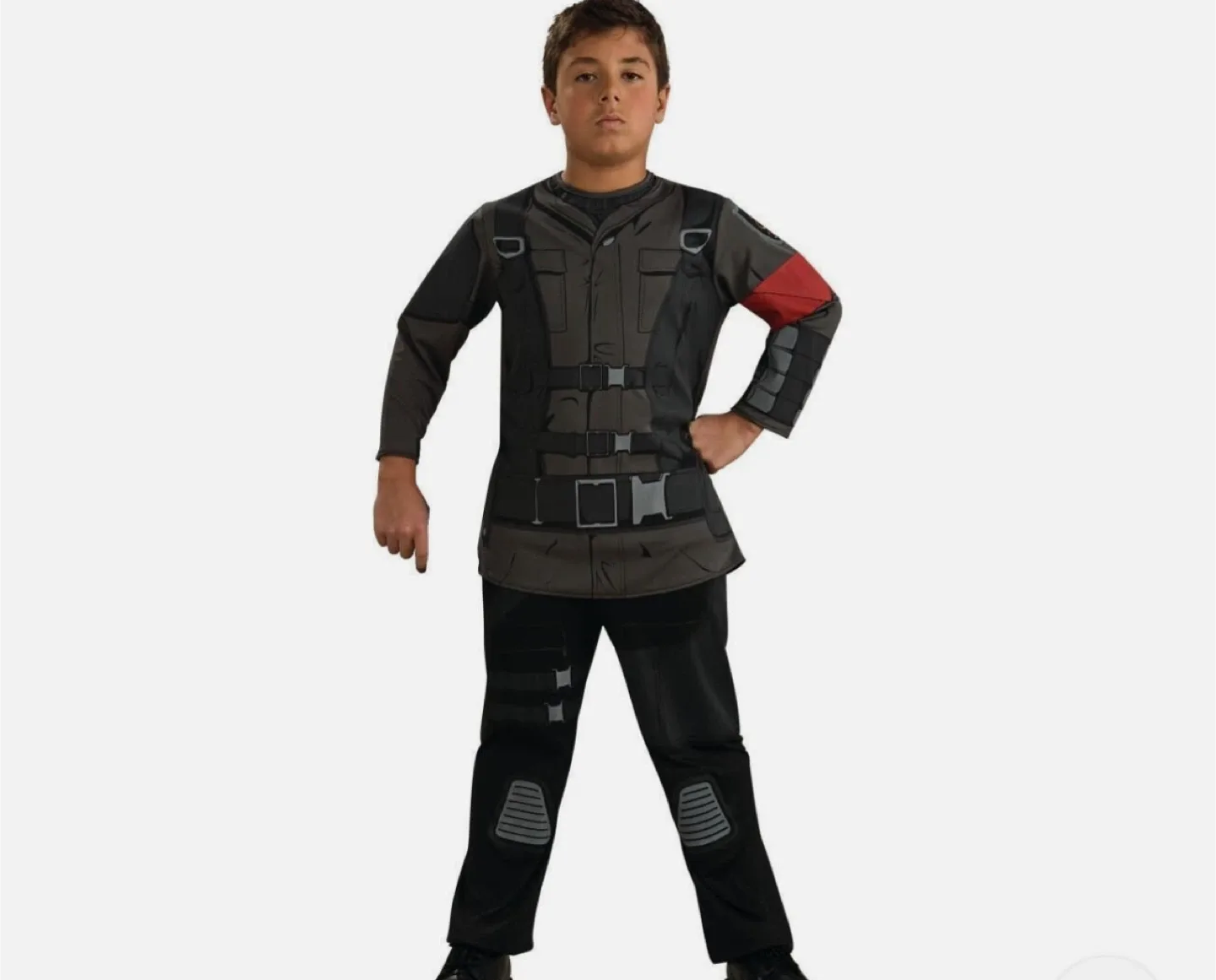 Terminator Salvation Childs Costume Large Never Worn image indicator(4)