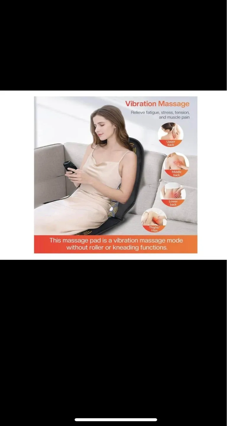 Massage Seat Cushion with Heat image indicator(2)