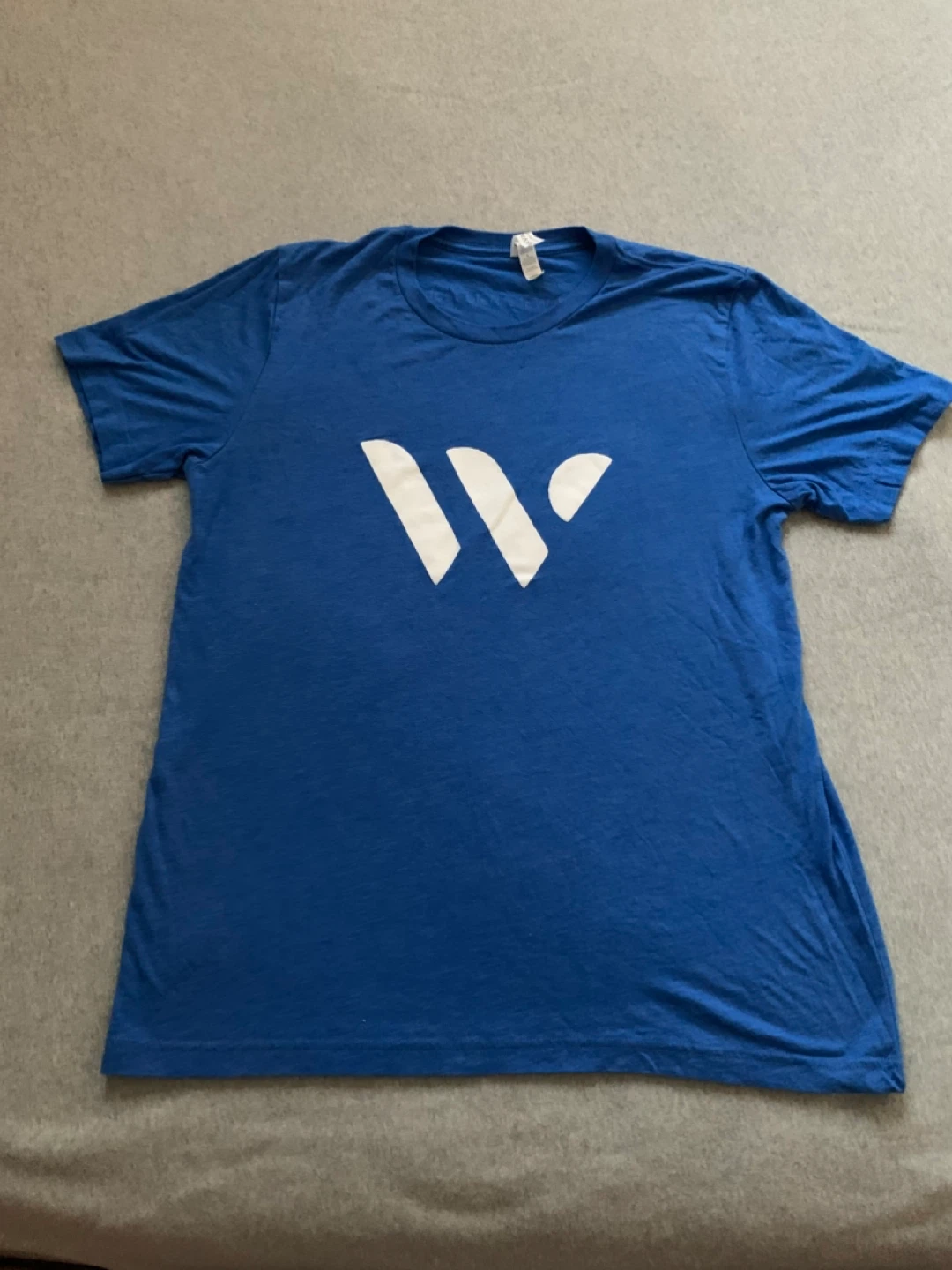 Bella+Canvas Blue T-Shirt - Size L