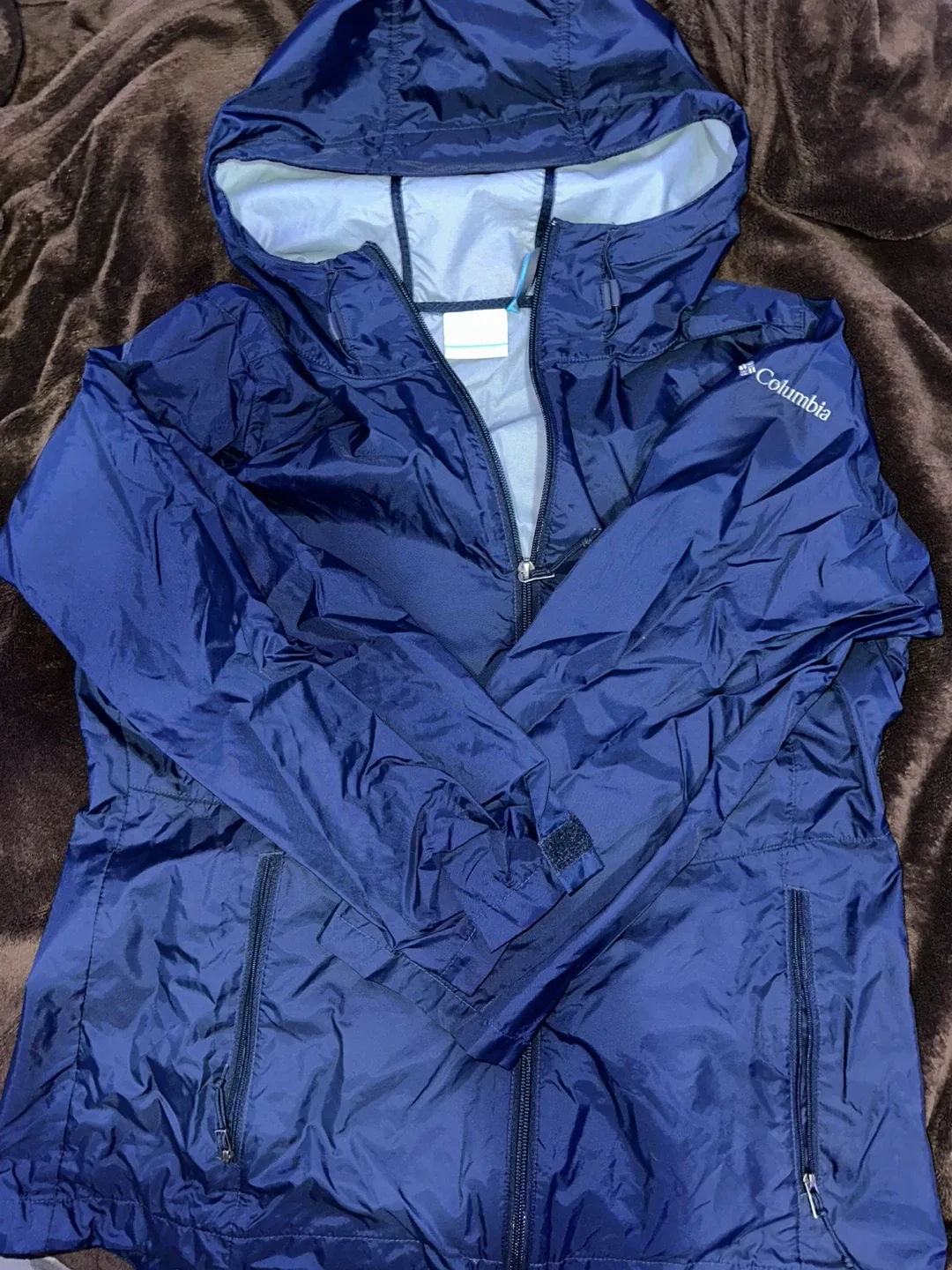 Columbia Blue Windbreaker Jacket image indicator(3)