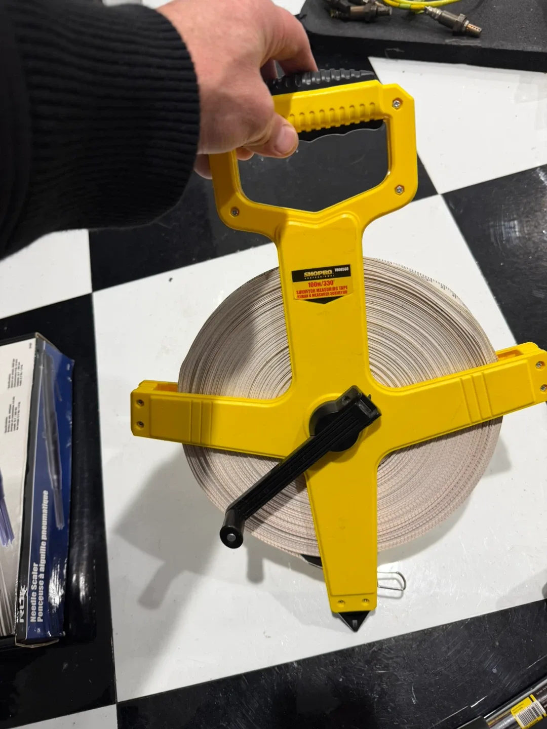 SHOPRO T000560 Tape Measure Surveyor 100M image indicator(2)