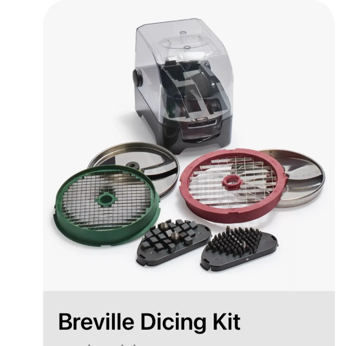Breville Dicing Kit thumbnail