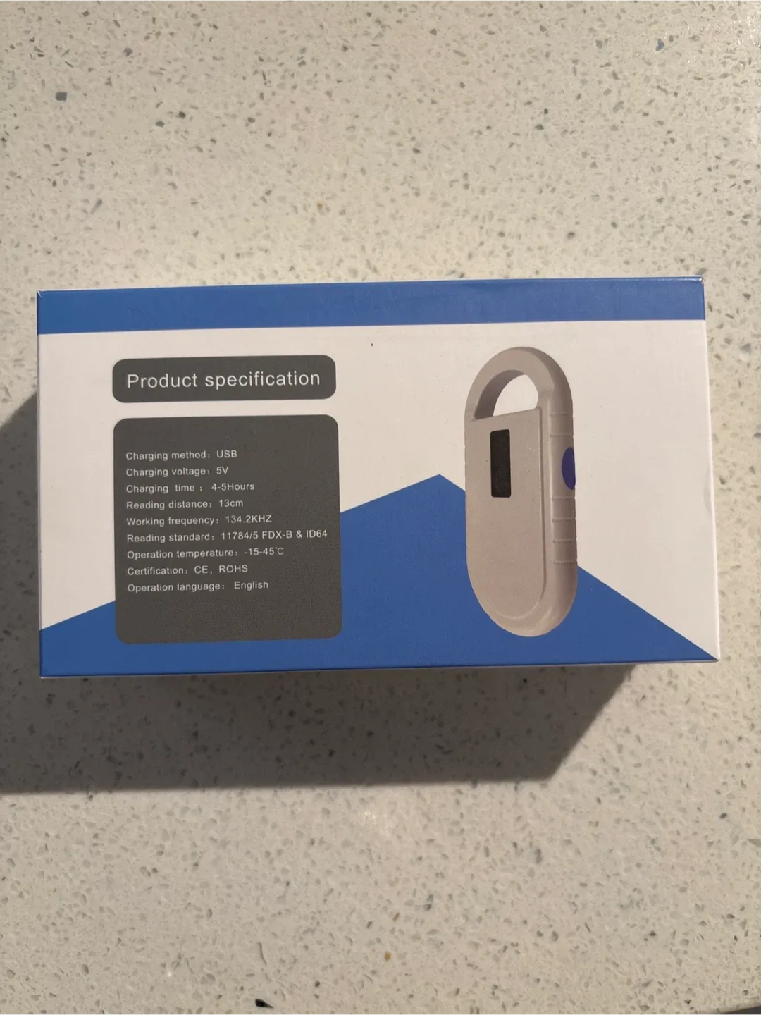 New Yoidesu RFID PT160 Animal ID Hand Reader image indicator(2)