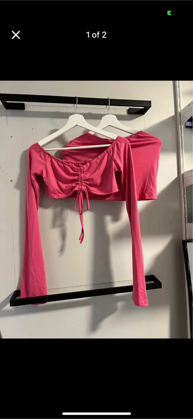 Pink cowboy cowgirl hat Halloween costume Two-Piece Set image indicator(2)