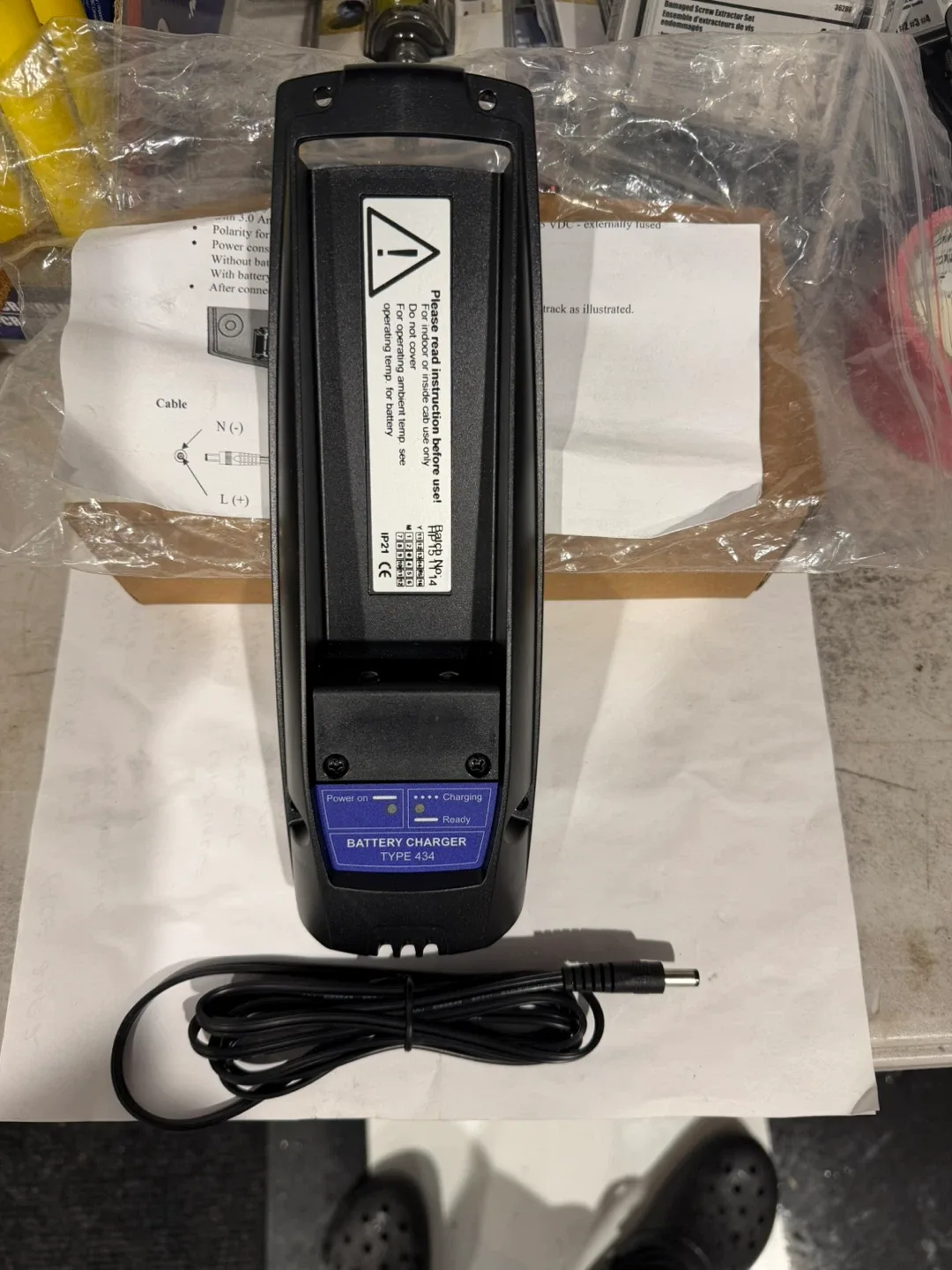 Giobbiy Scanreco 434 Battery Charger image indicator(3)