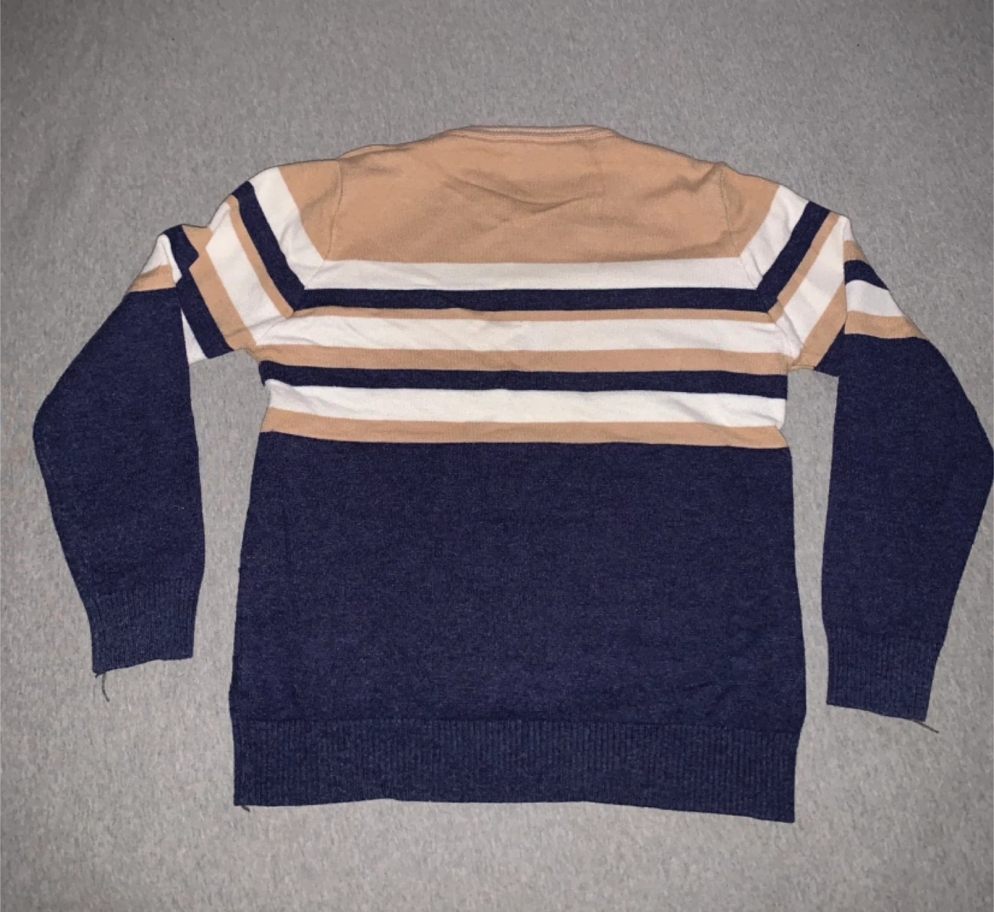 Striped Knit Sweater - Men’s Small/Medium - photo 2
