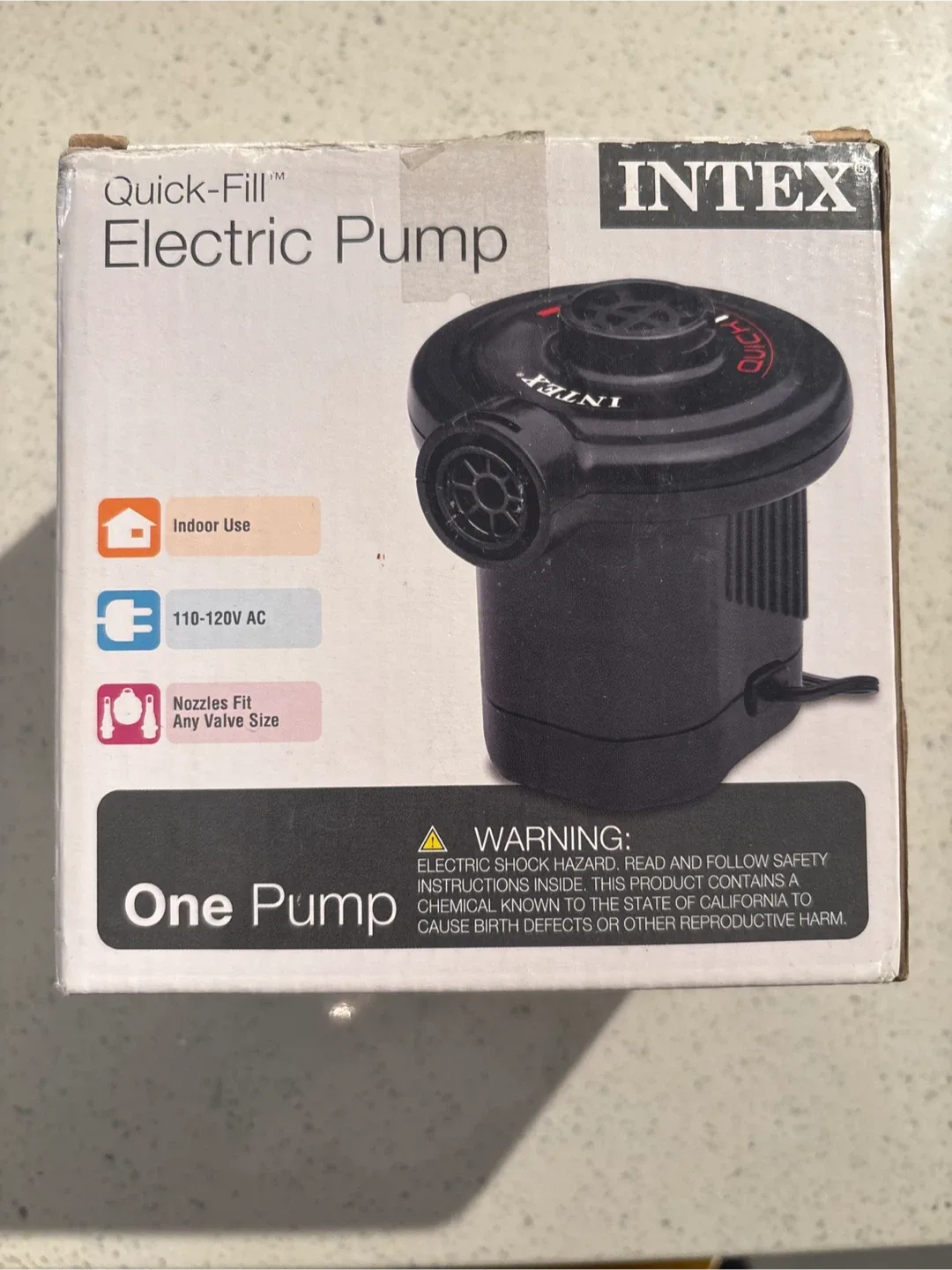 Intex Quick-Fill Electric Air Pump image indicator(3)